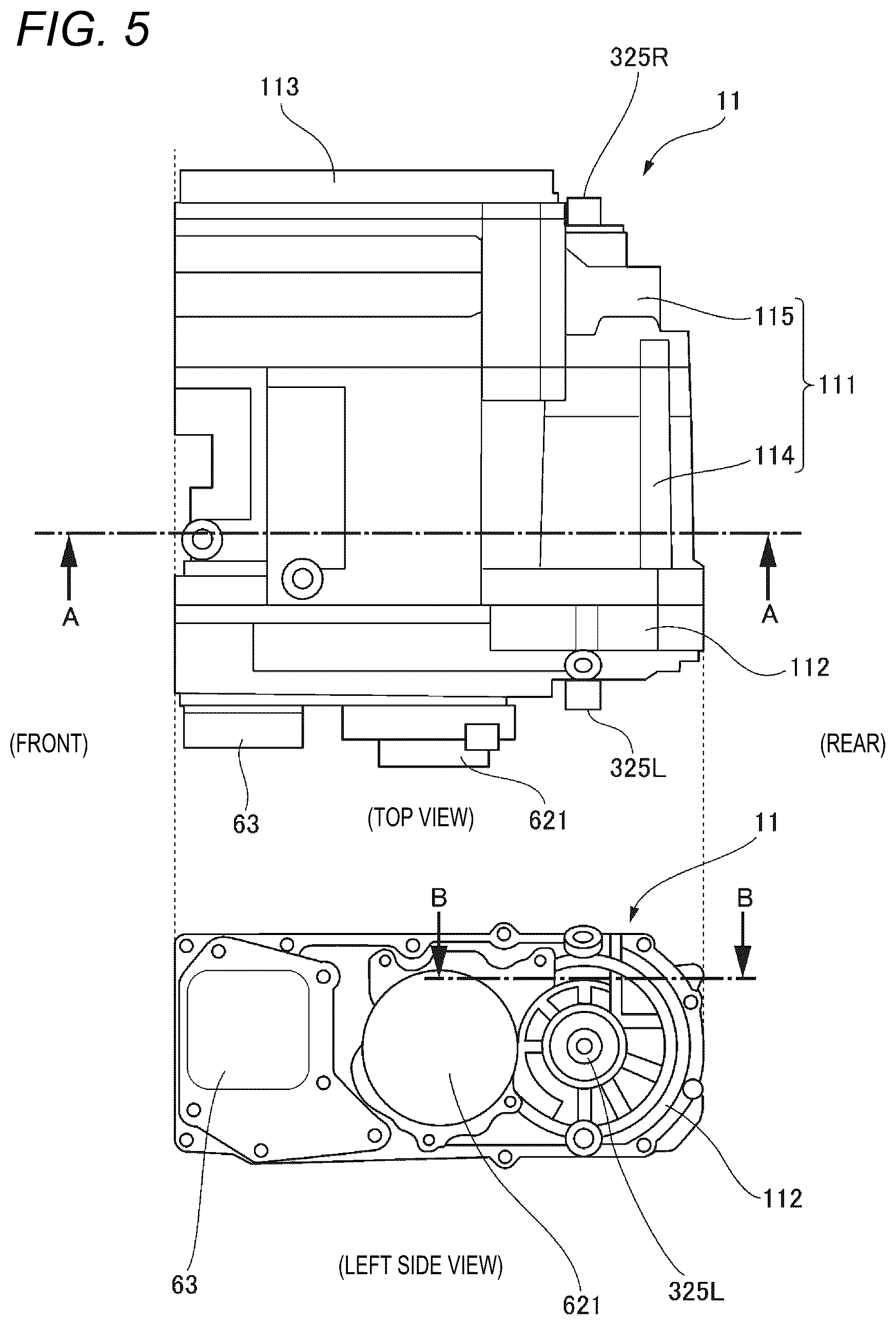 Patent US12305747 Figure 5 – Power transmission device
