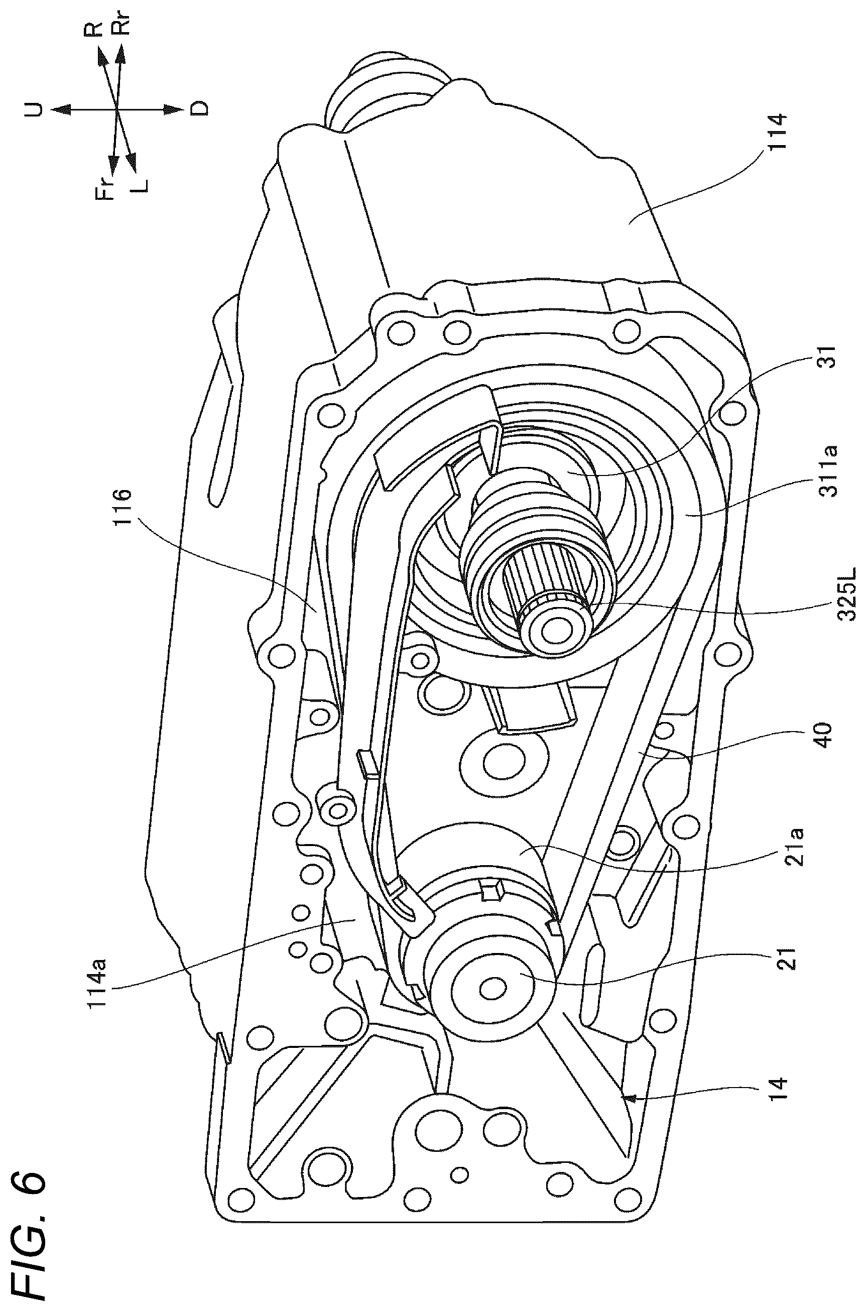 Patent US12305747 Figure 6 – Power transmission device