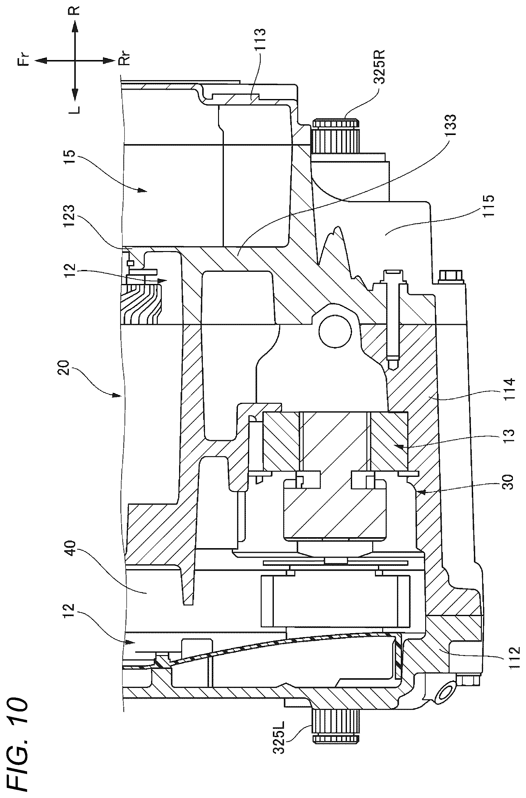 Patent US12305747 Figure 10 – Power transmission device