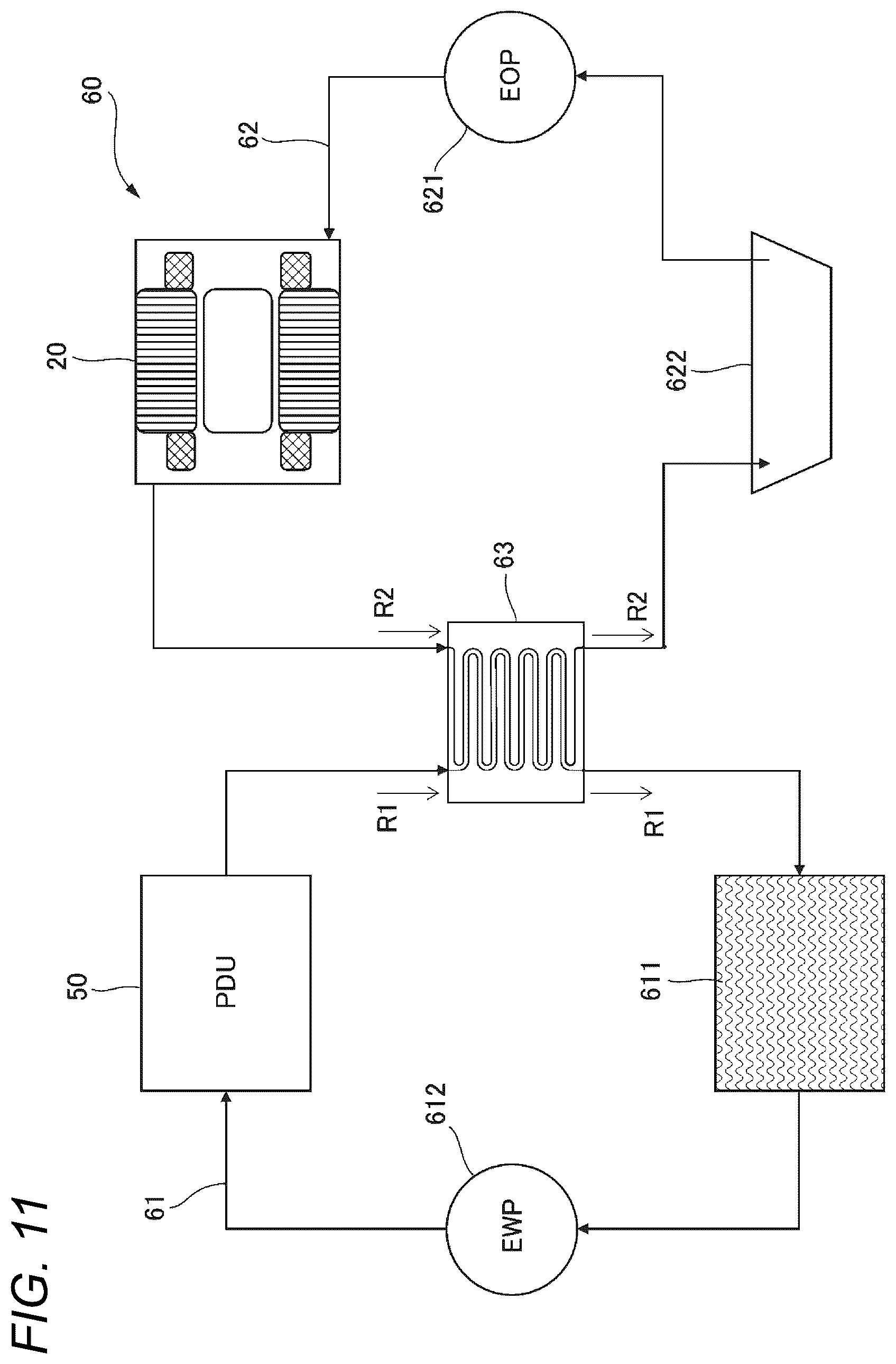 Patent US12305747 Figure 11 – Power transmission device