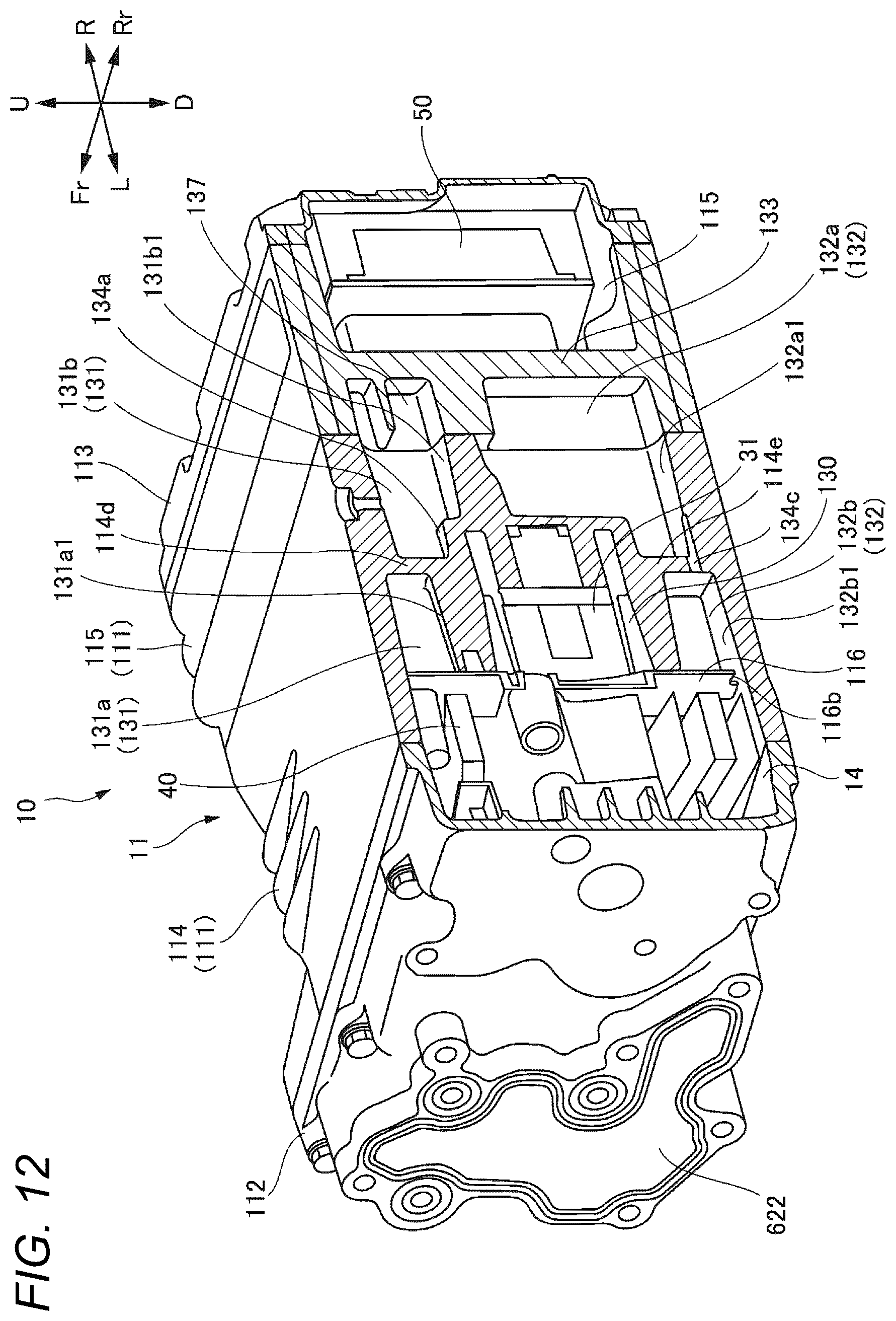 Patent US12305747 Figure 12 – Power transmission device