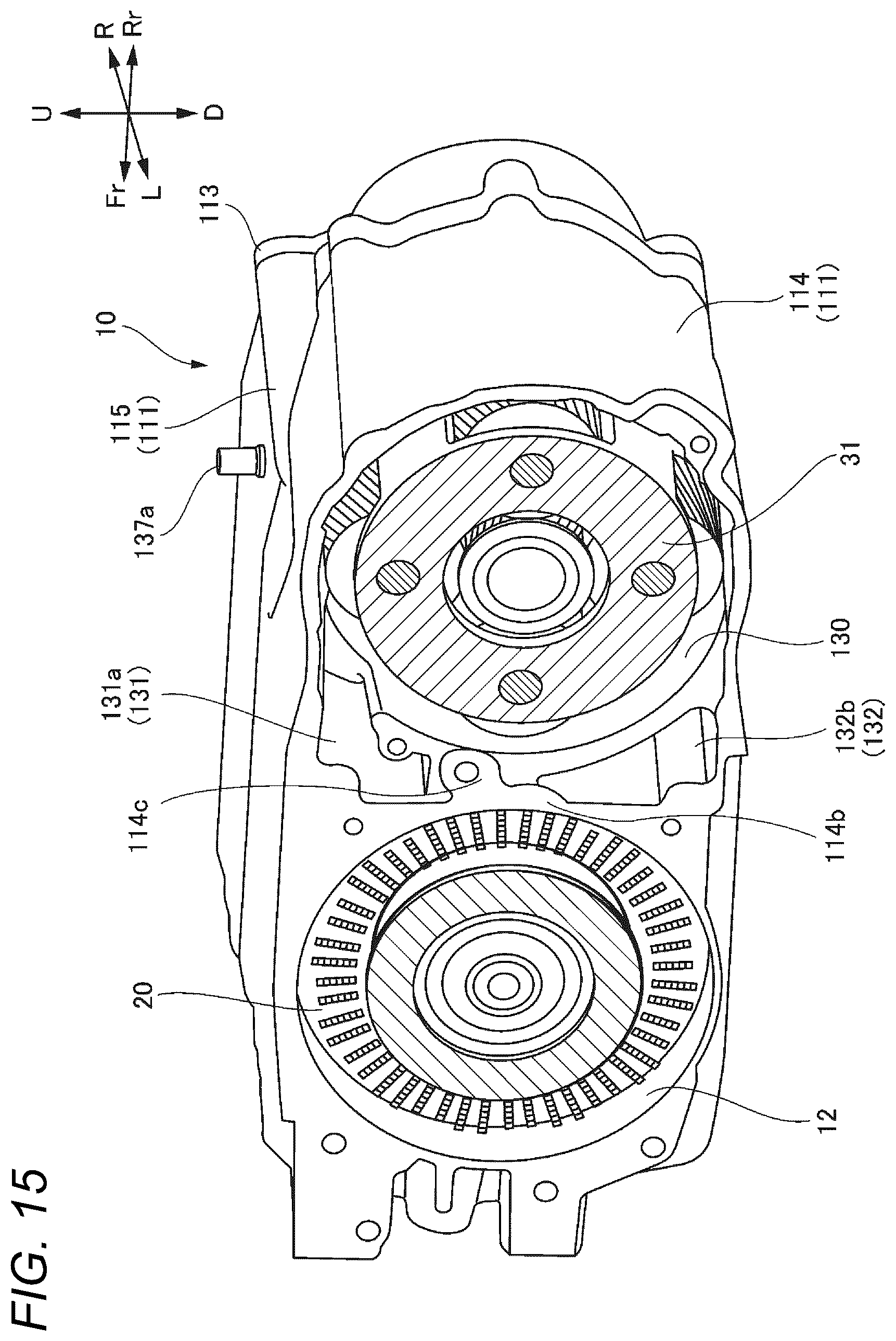 Patent US12305747 Figure 15 – Power transmission device