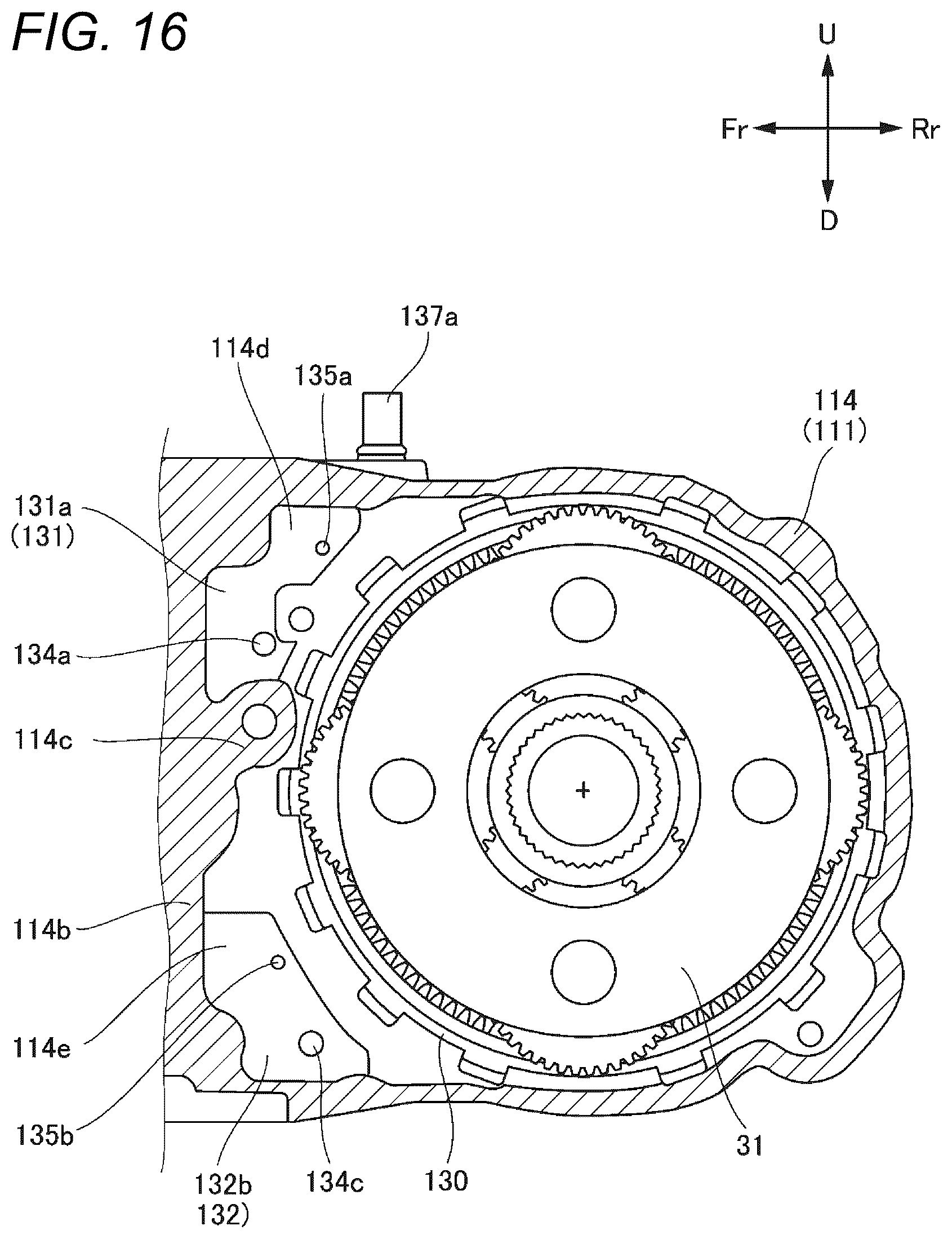 Patent US12305747 Figure 16 – Power transmission device