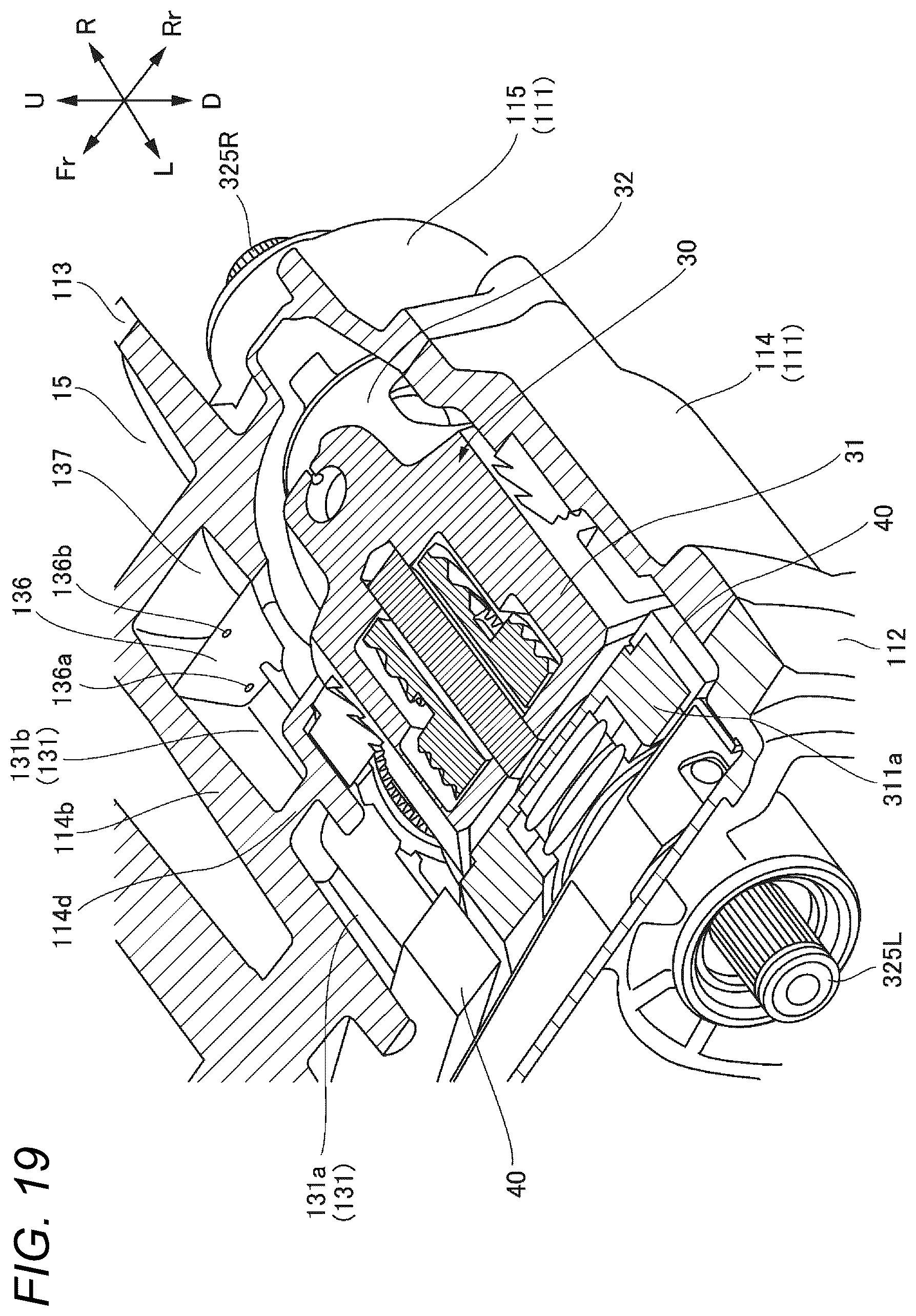 Patent US12305747 Figure 19 – Power transmission device