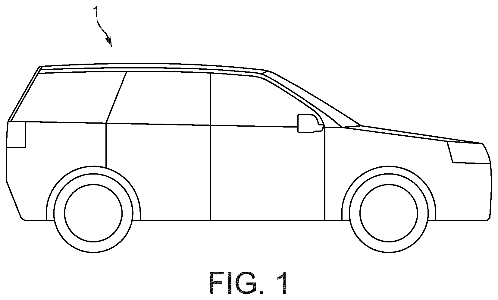 Patent US12305753 Figure 1 – Vehicle drivetrain modes