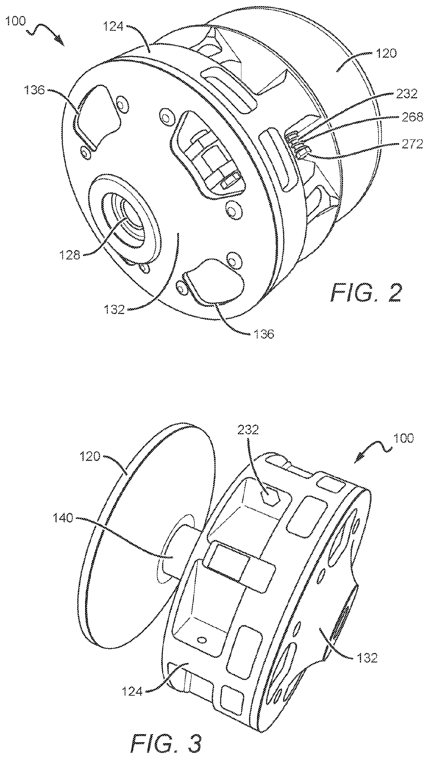 Patent US12305754 Figure 2 – CVT spider clutch with roller system