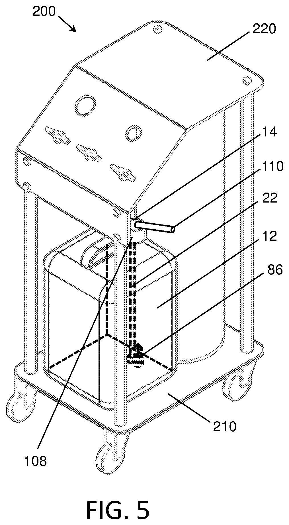 Patent US12305755 Figure 9 – Float valve assembly for fluid container