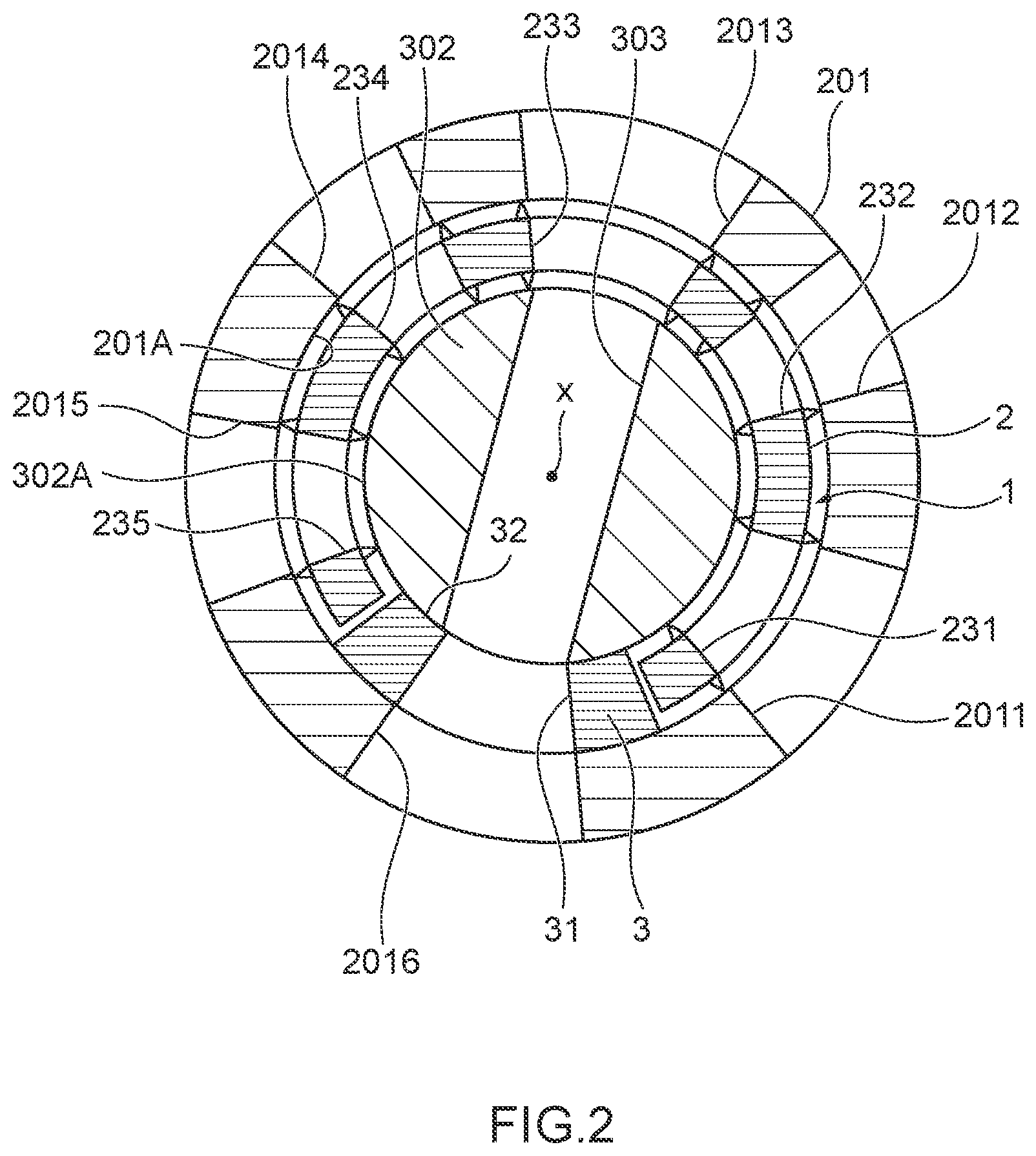 Patent US12305760 Figure 2 – Sealing device and method for manufacturing sealing device