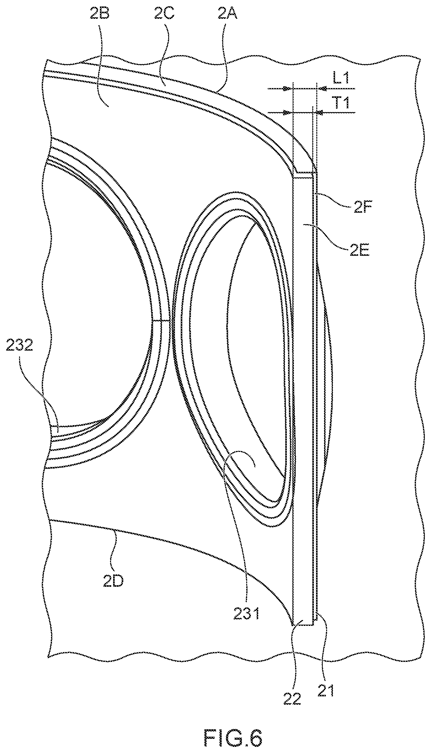 Patent US12305760 Figure 6 – Sealing device and method for manufacturing sealing device