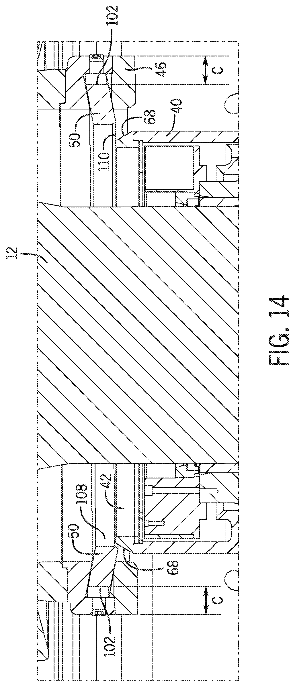 Patent US12305761 Figure 11 – System and method of aligning a main shaft of a gyratory crusher
