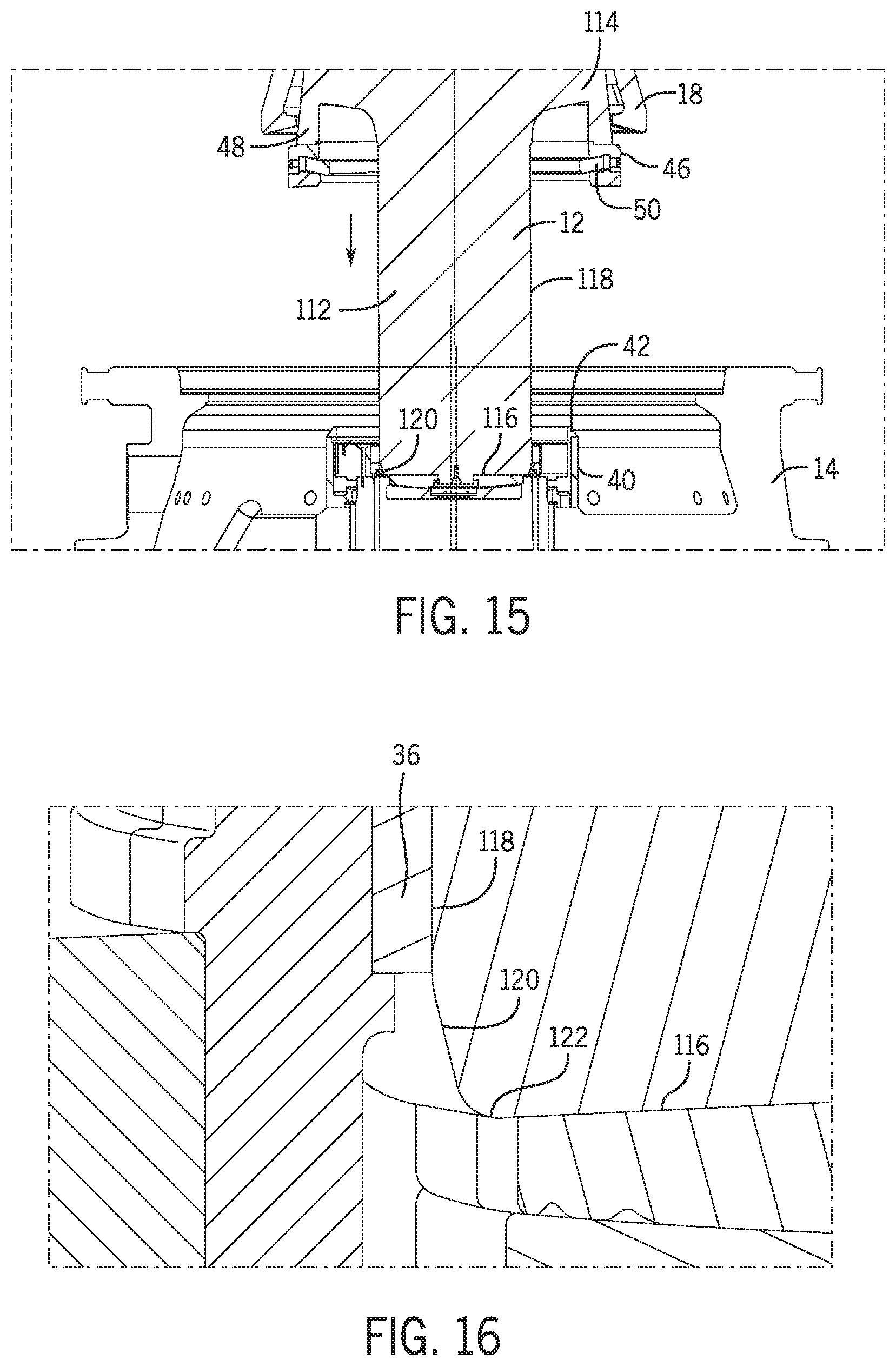 Patent US12305761 Figure 12 – System and method of aligning a main shaft of a gyratory crusher
