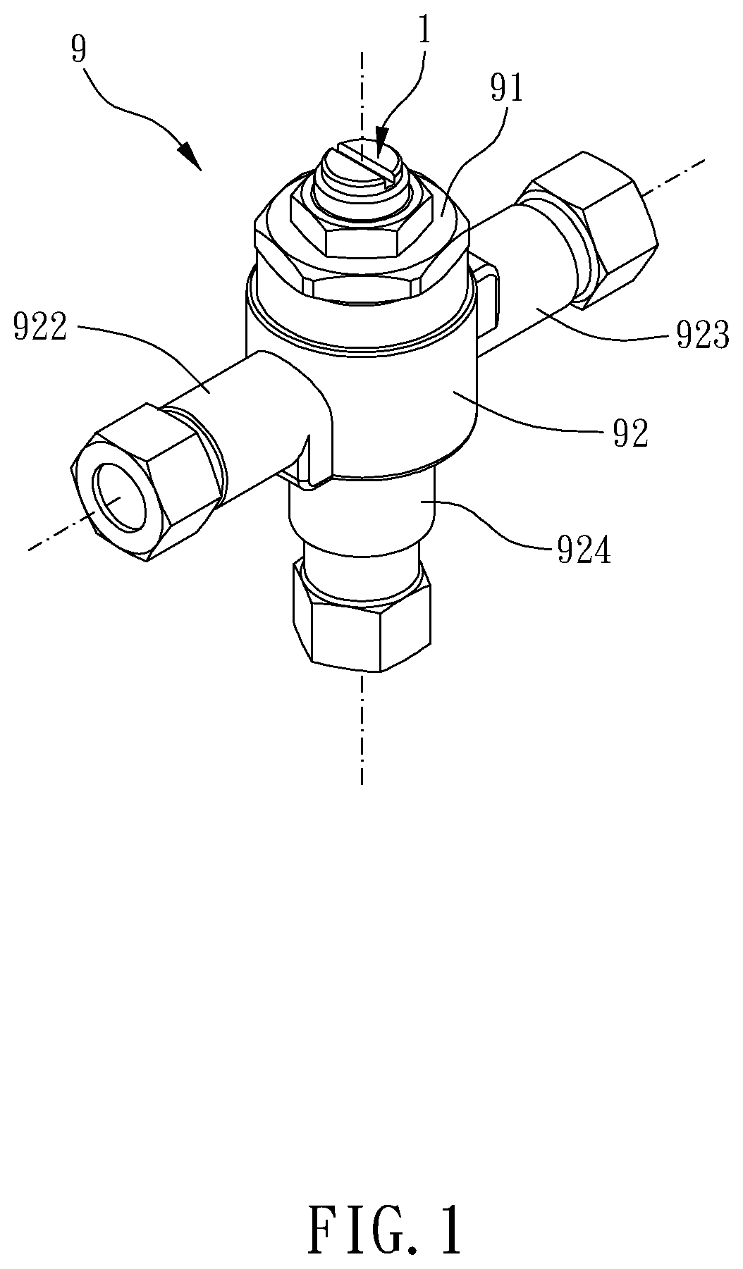 Patent US12305764 Figure 1 – Temperature-controlling valve assembly