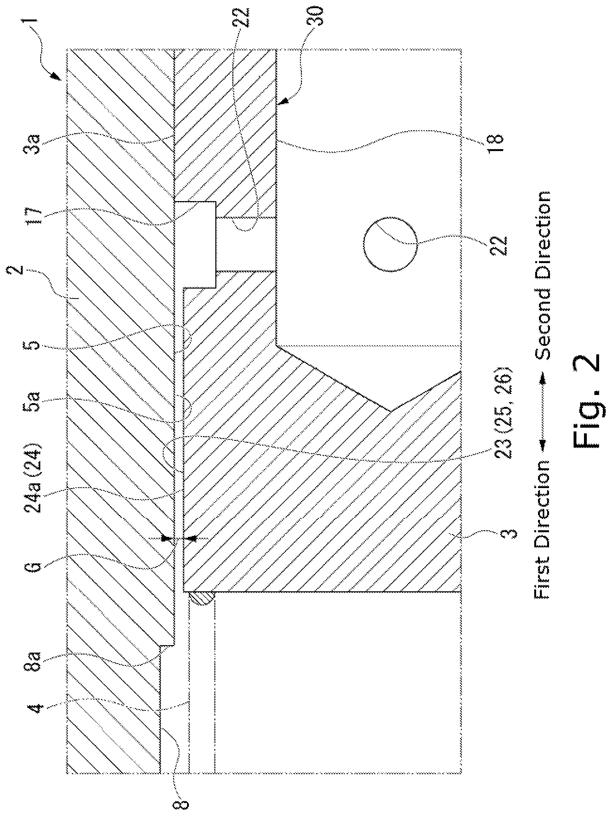 Patent US12305765 Figure 2 – Fluid valve