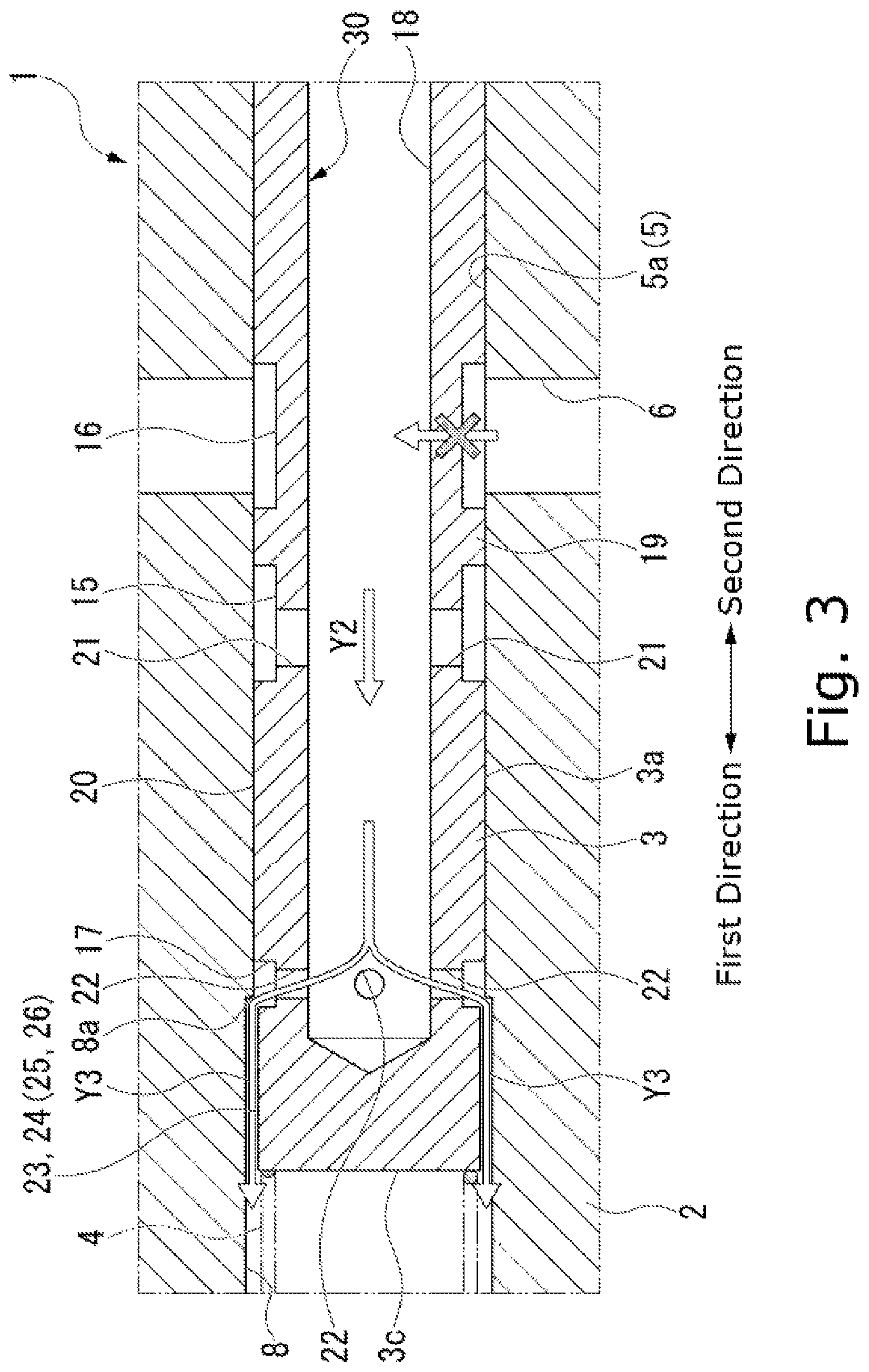 Patent US12305765 Figure 3 – Fluid valve