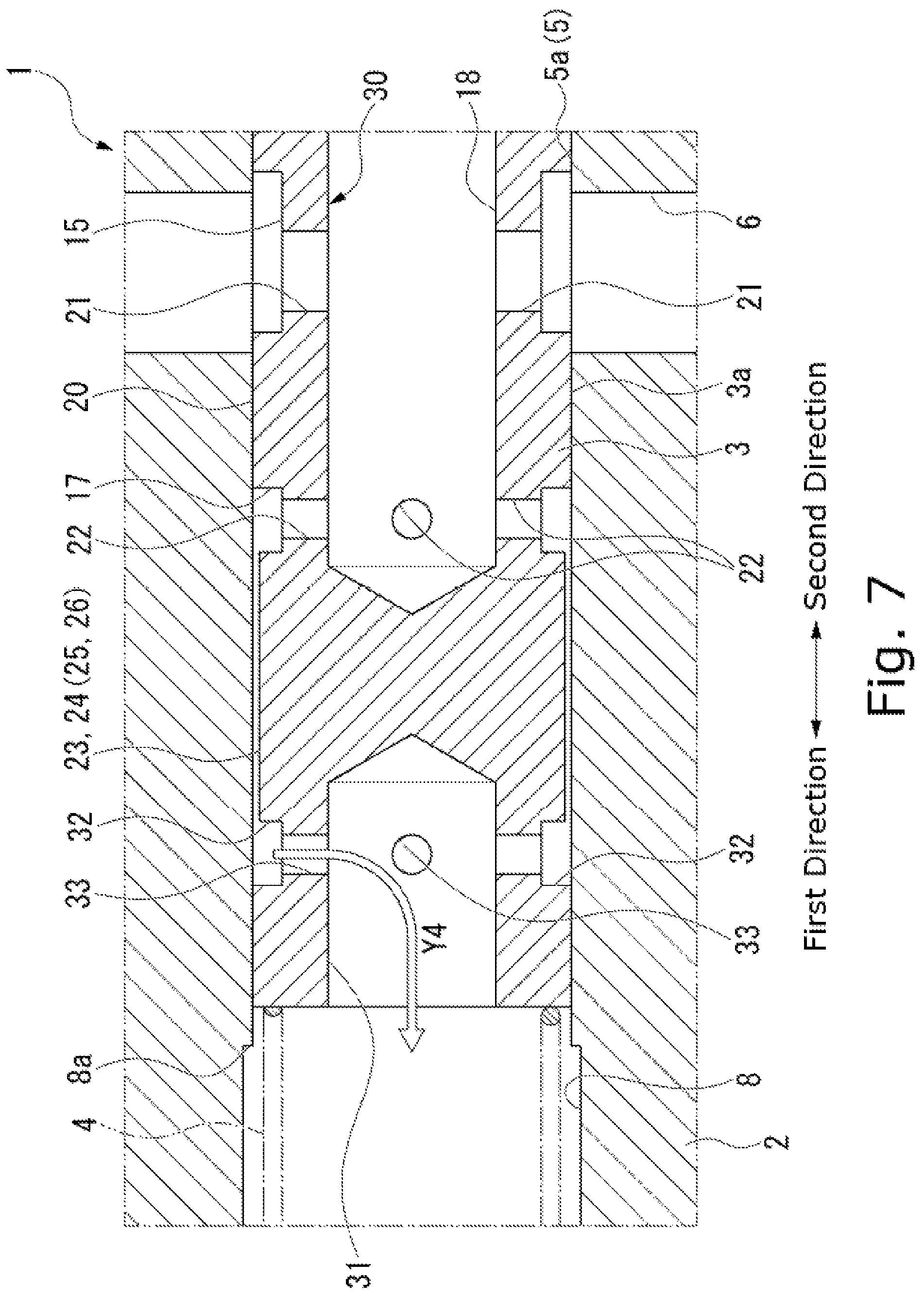 Patent US12305765 Figure 7 – Fluid valve