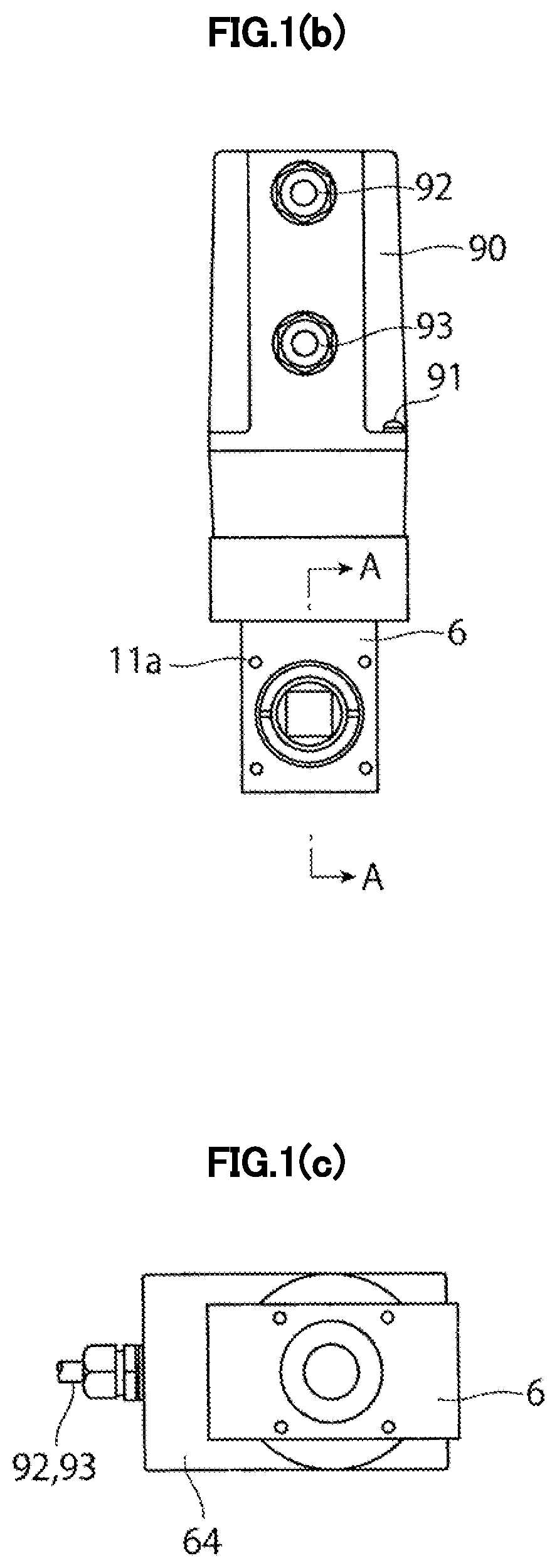 Patent US12305766 Figure 2 – Three-way valve for flow rate control and temperature control device