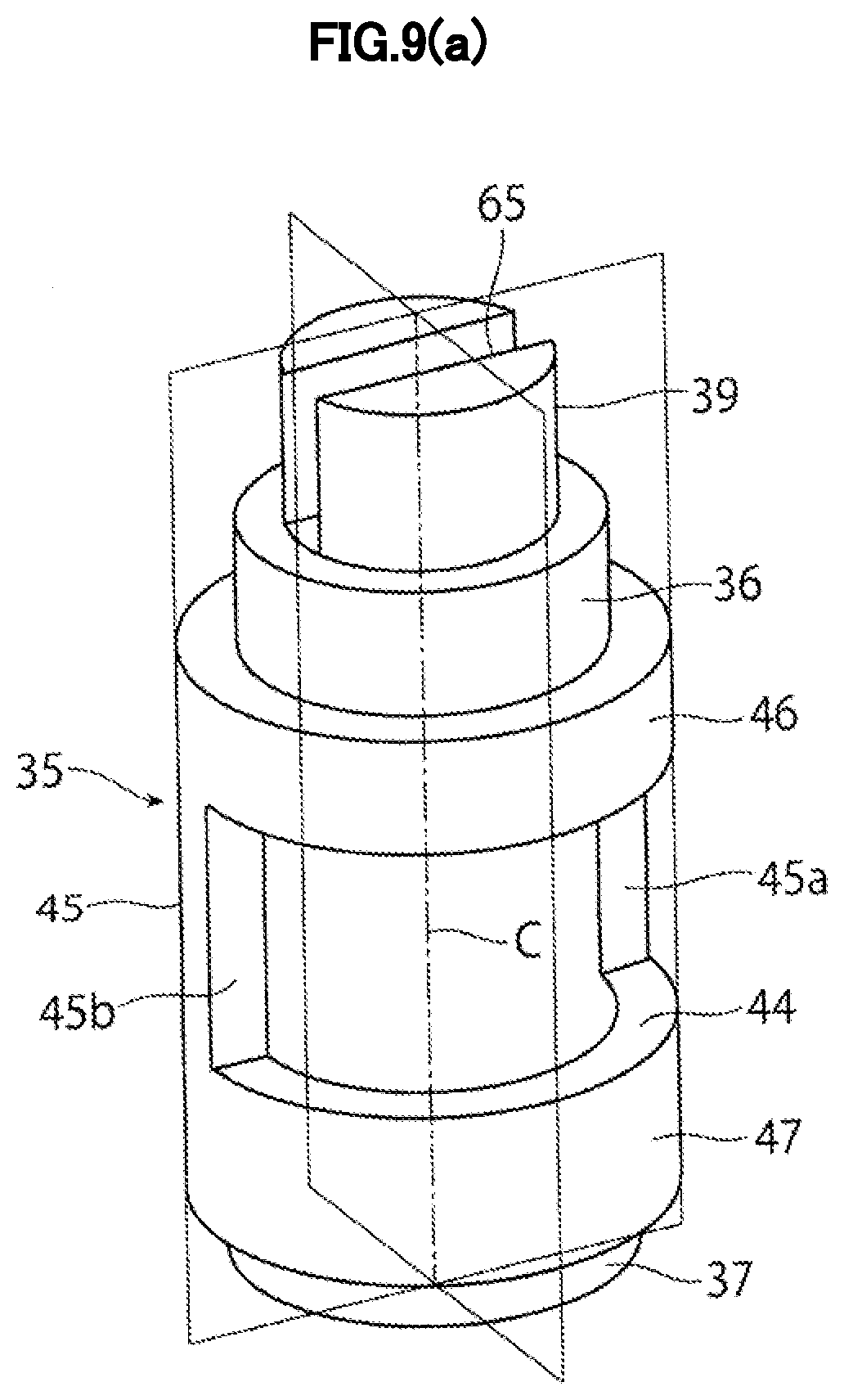 Patent US12305766 Figure 10 – Three-way valve for flow rate control and temperature control device