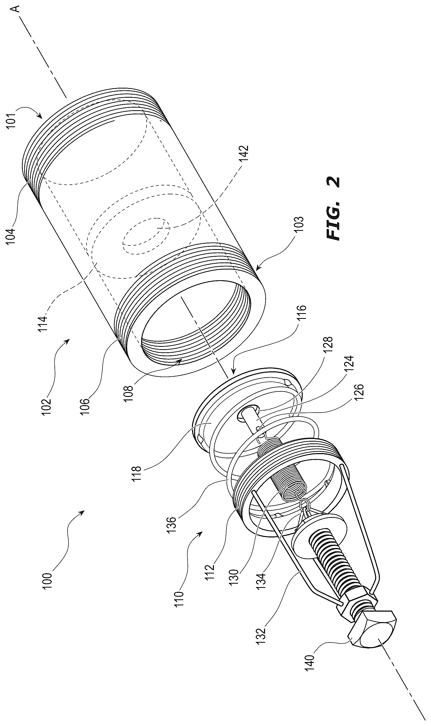 Patent US12305768 Figure 2 – Two-way valve