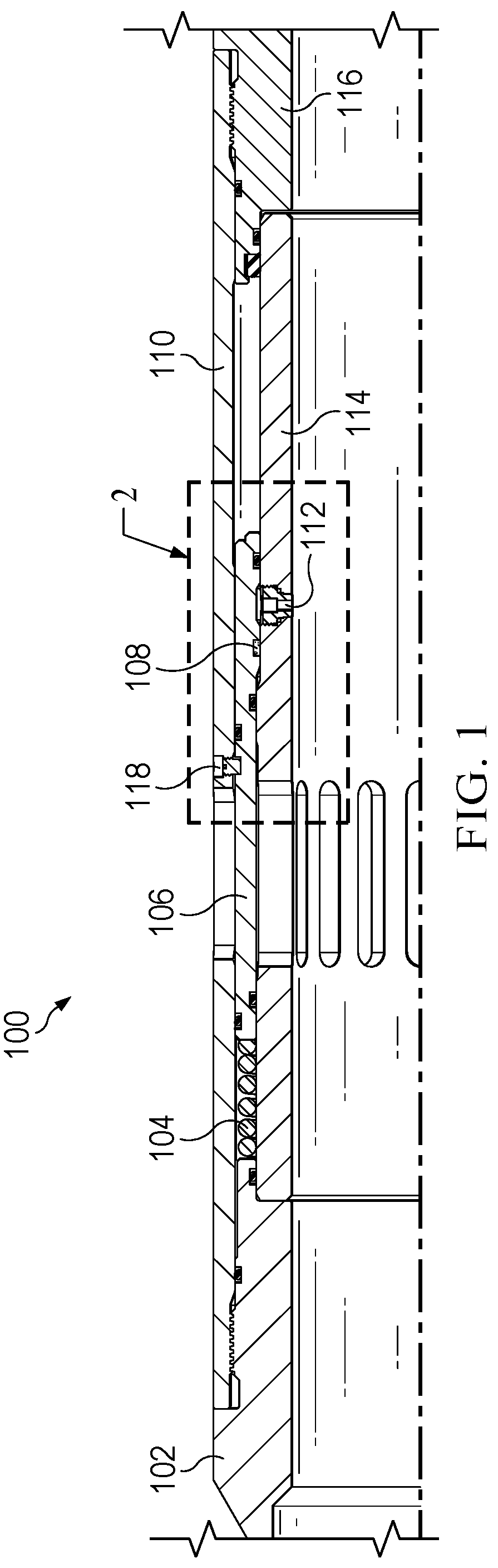 Patent US12305769 Figure 1 – Delayed opening fluid communication valve