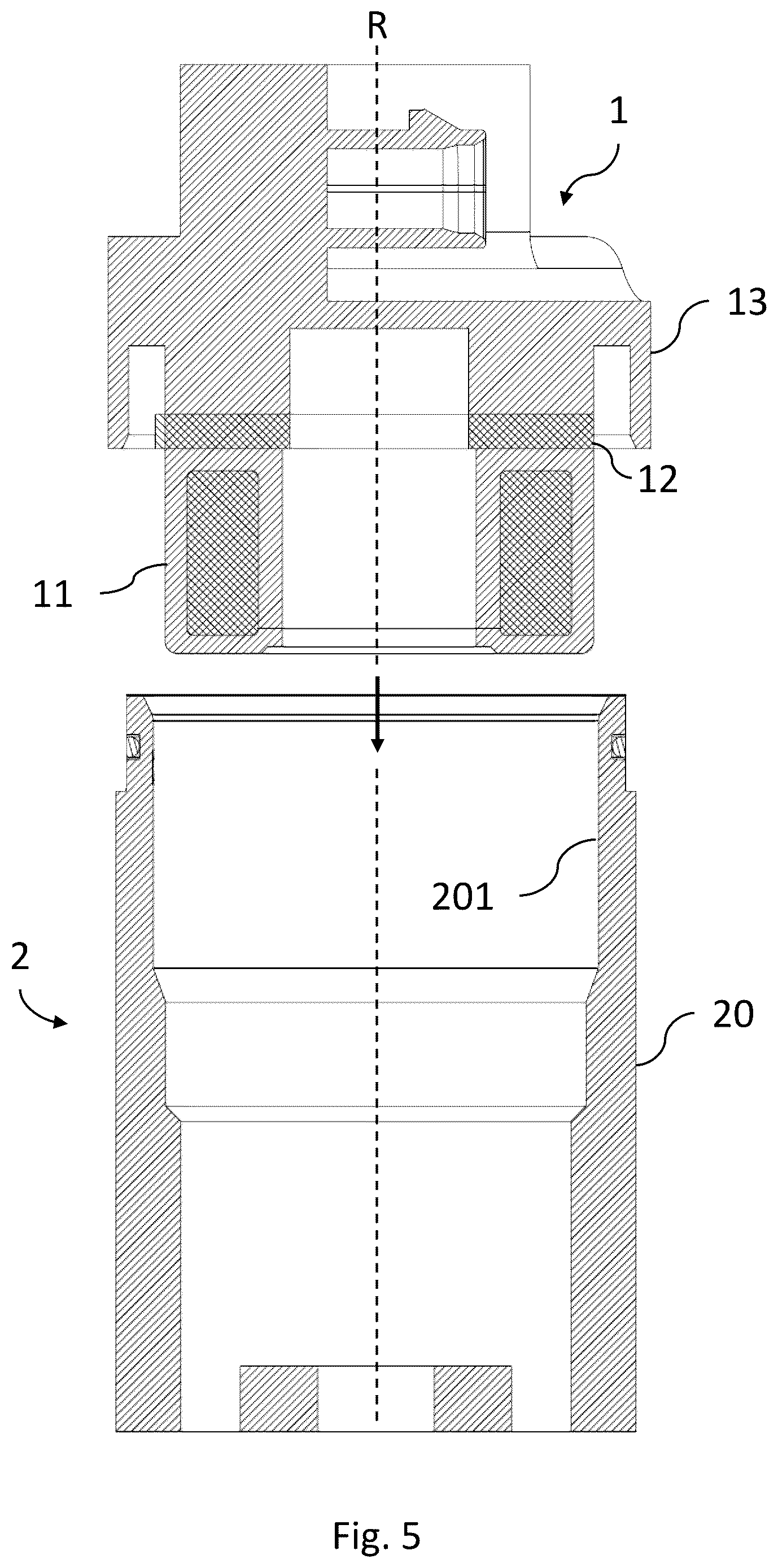 Patent US12305770 Figure 6 – Coil assembly for an actively controlled damping valve assembly of a vehicle