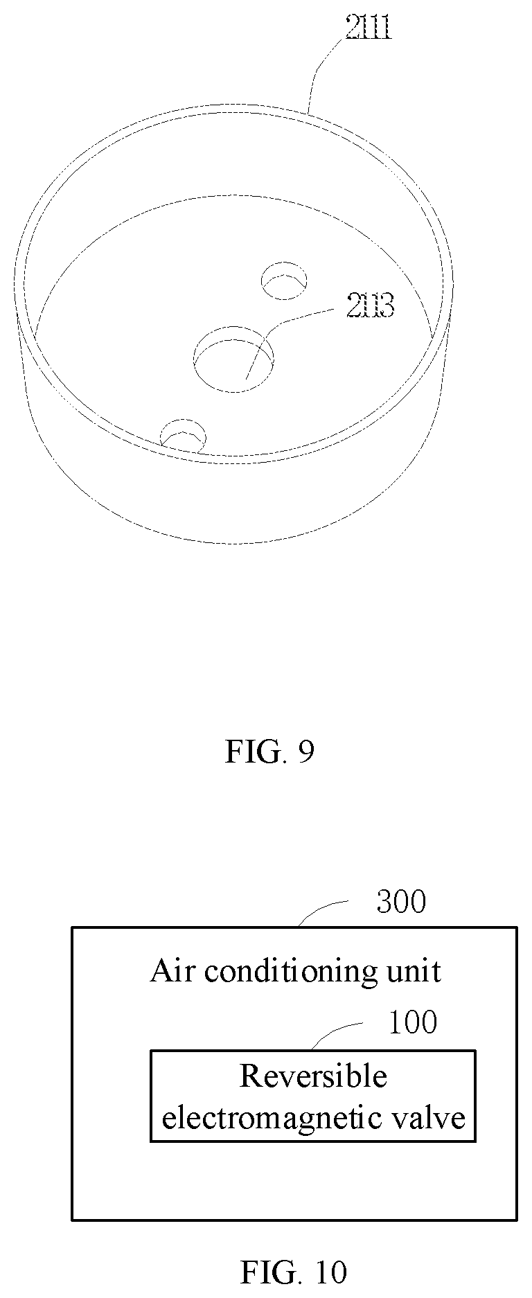 Patent US12305772 Figure 7 – Reversible electromagnetic valve and air conditioning unit having same