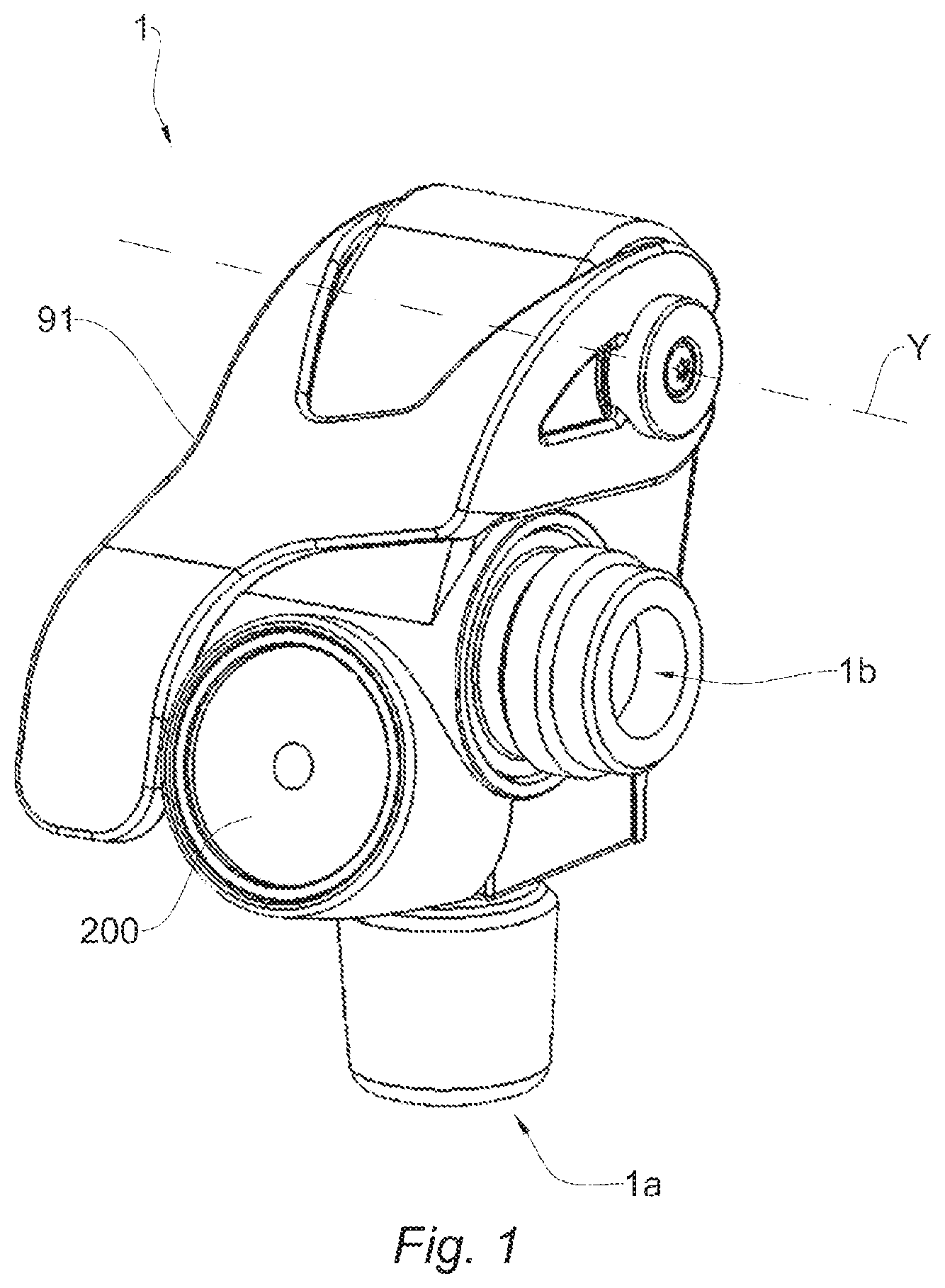 Patent US12305773 Figure 1 – Valve for pressurized fluids