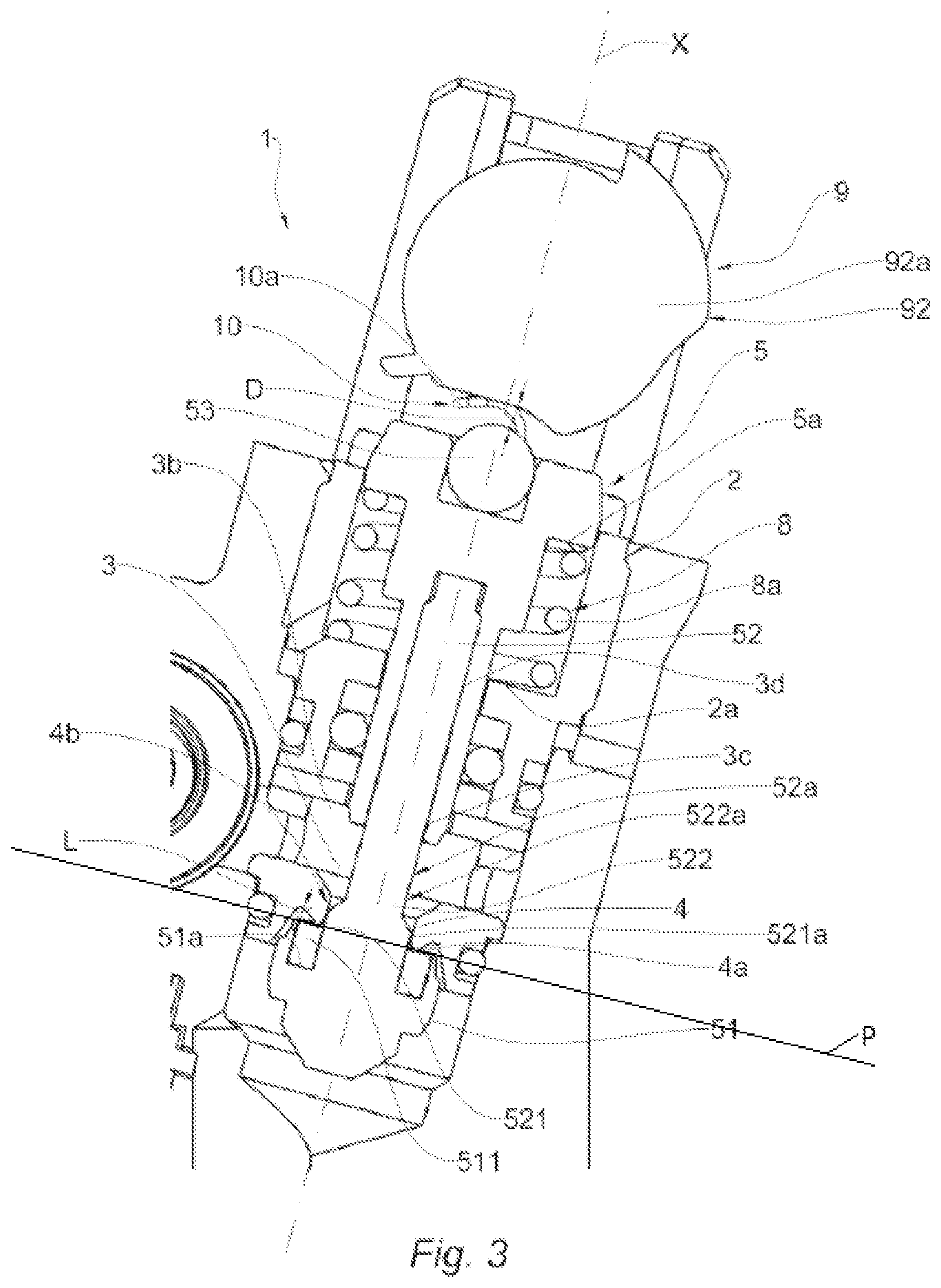 Patent US12305773 Figure 3 – Valve for pressurized fluids