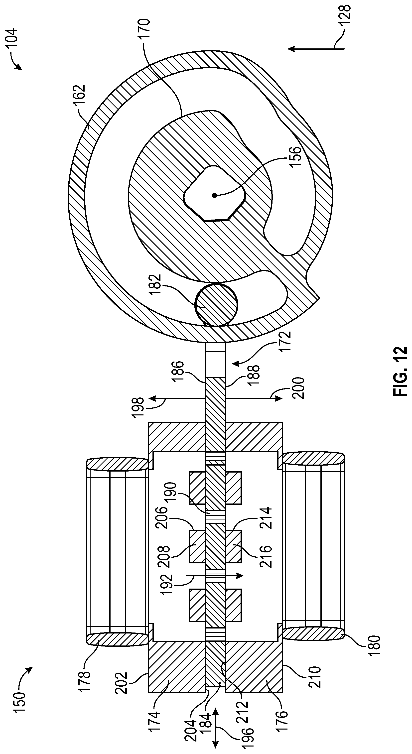 Patent US12305774 Figure 12 – Systems and methods for a thermal management control valve with a louver plate assembly