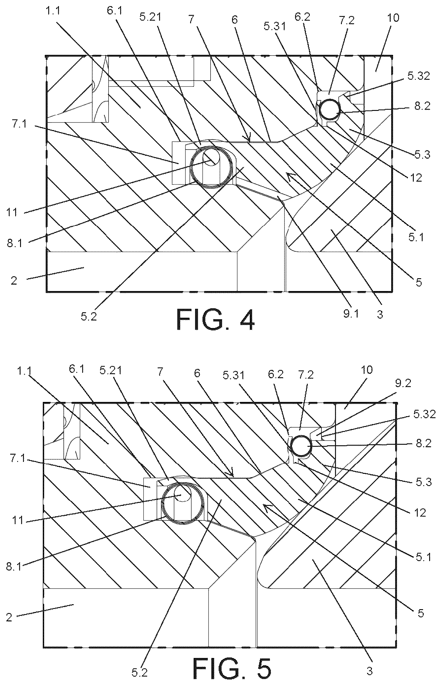 Patent US12305777 Figure 3 – Two-way ball valve with cryogenic seat