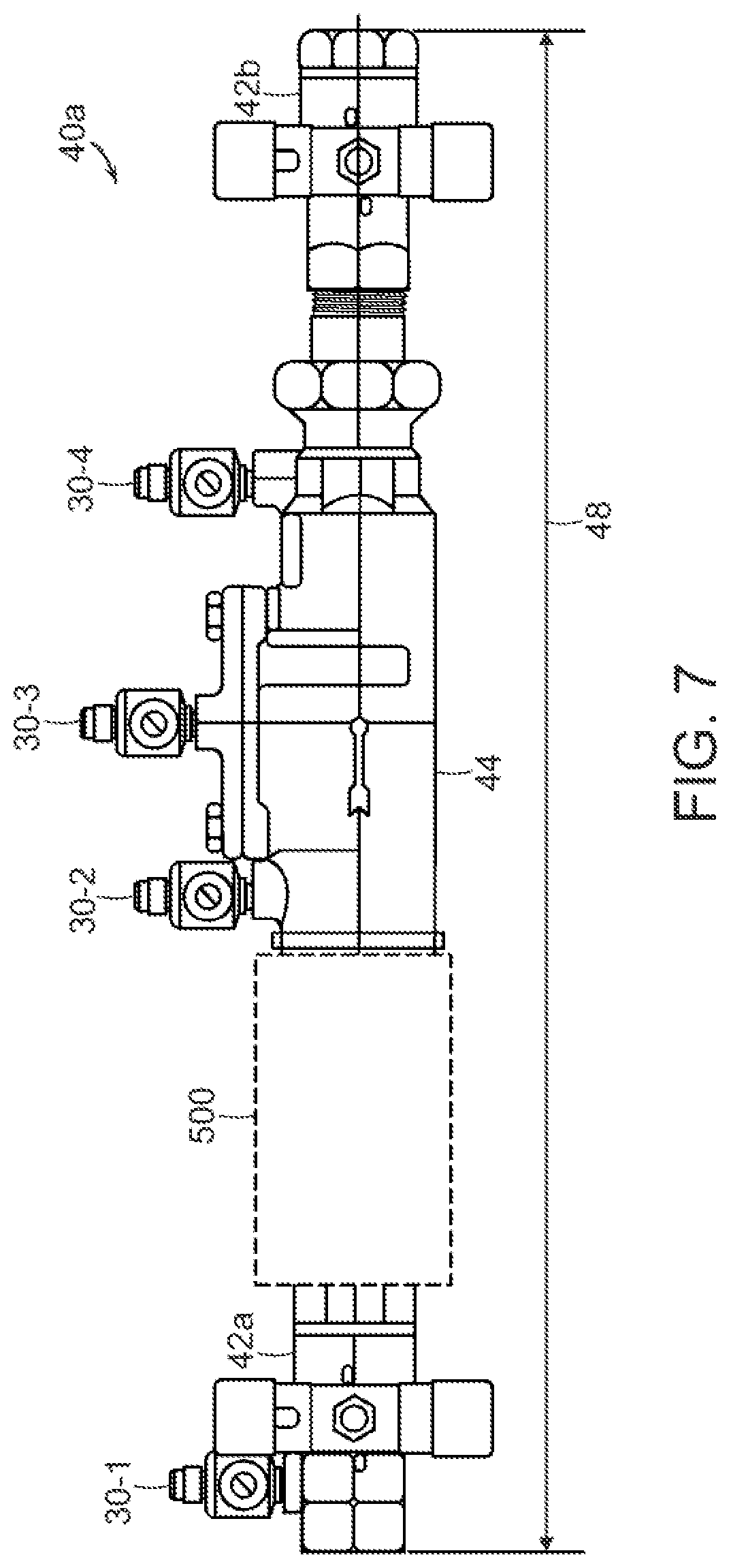 Patent US12305782 Figure 9 – Backflow prevention assembly having a variable lay-length and orientation