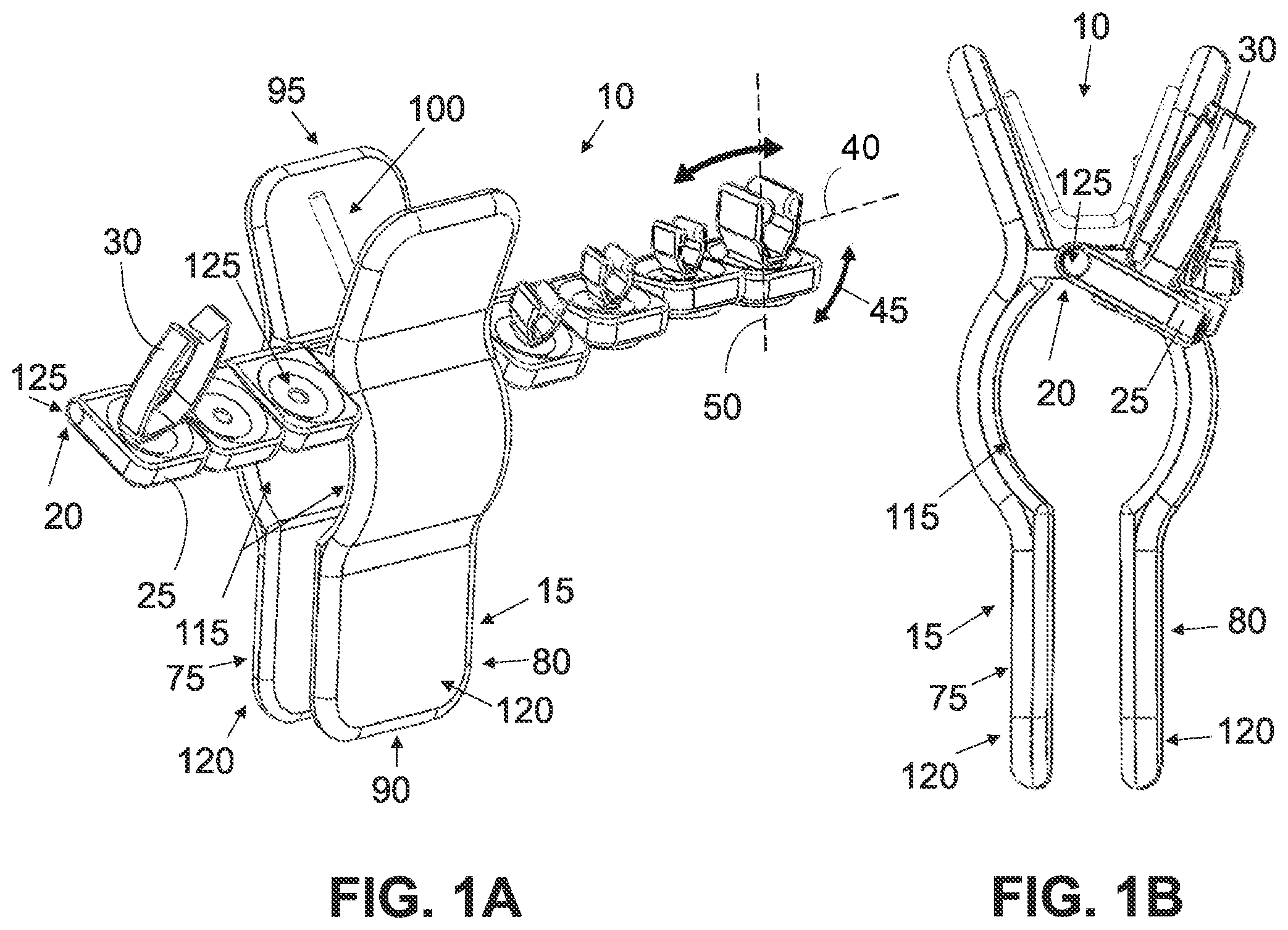 Patent US12305784 — Systems and methods for providing a tube and cord organization system — Figure 1