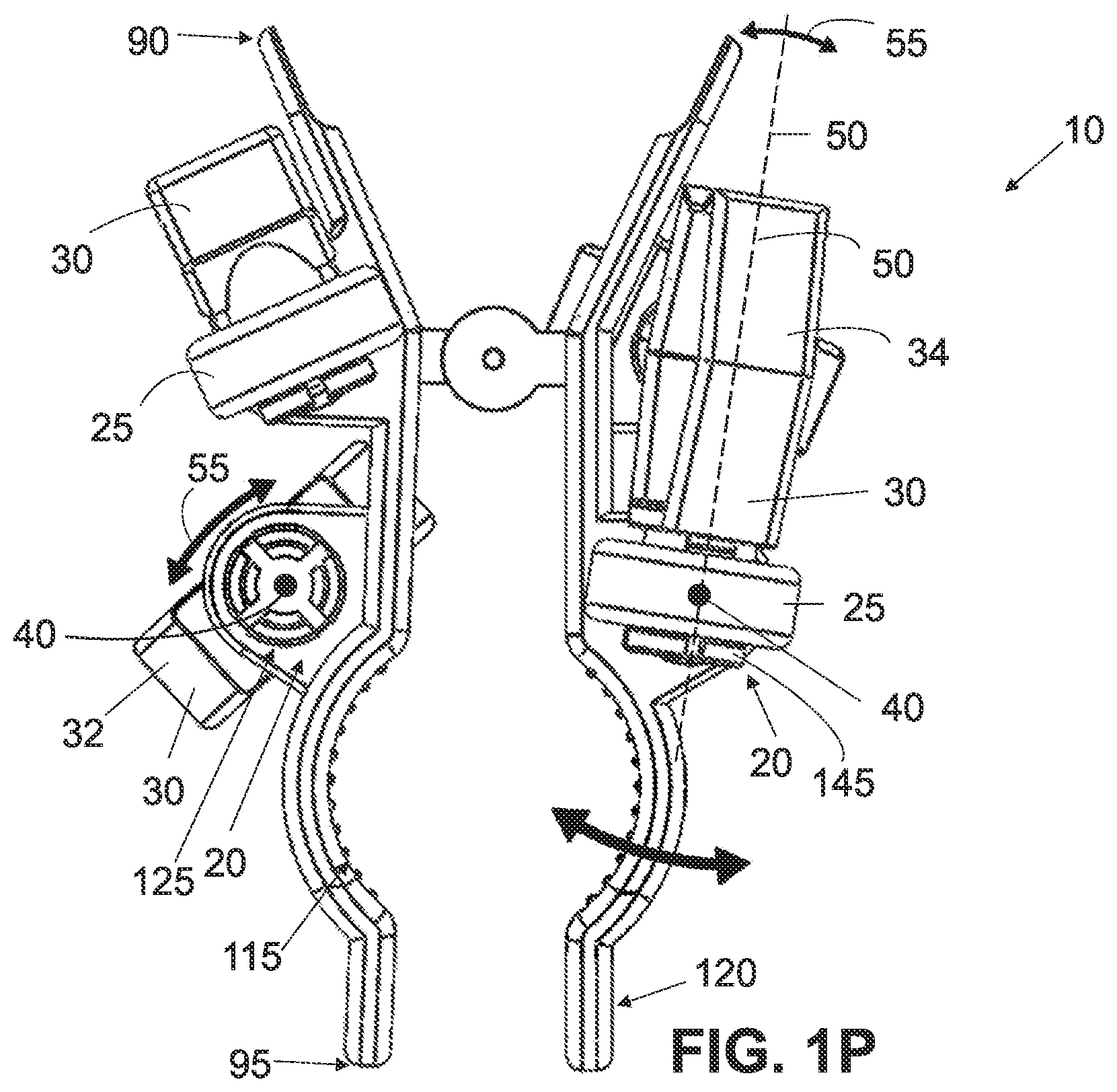 Patent US12305784 Figure 7 – Systems and methods for providing a tube and cord organization system