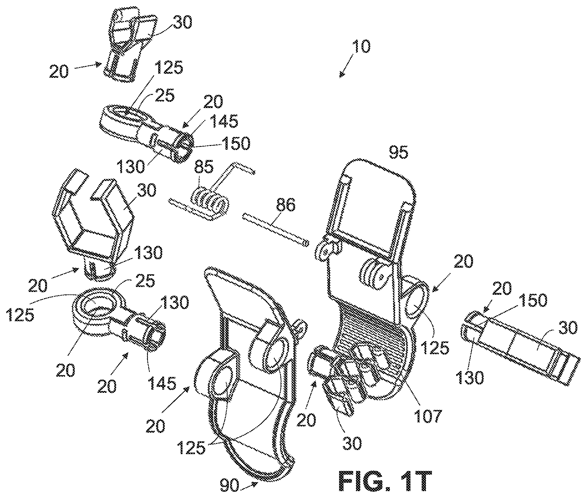 Patent US12305784 Figure 11 – Systems and methods for providing a tube and cord organization system