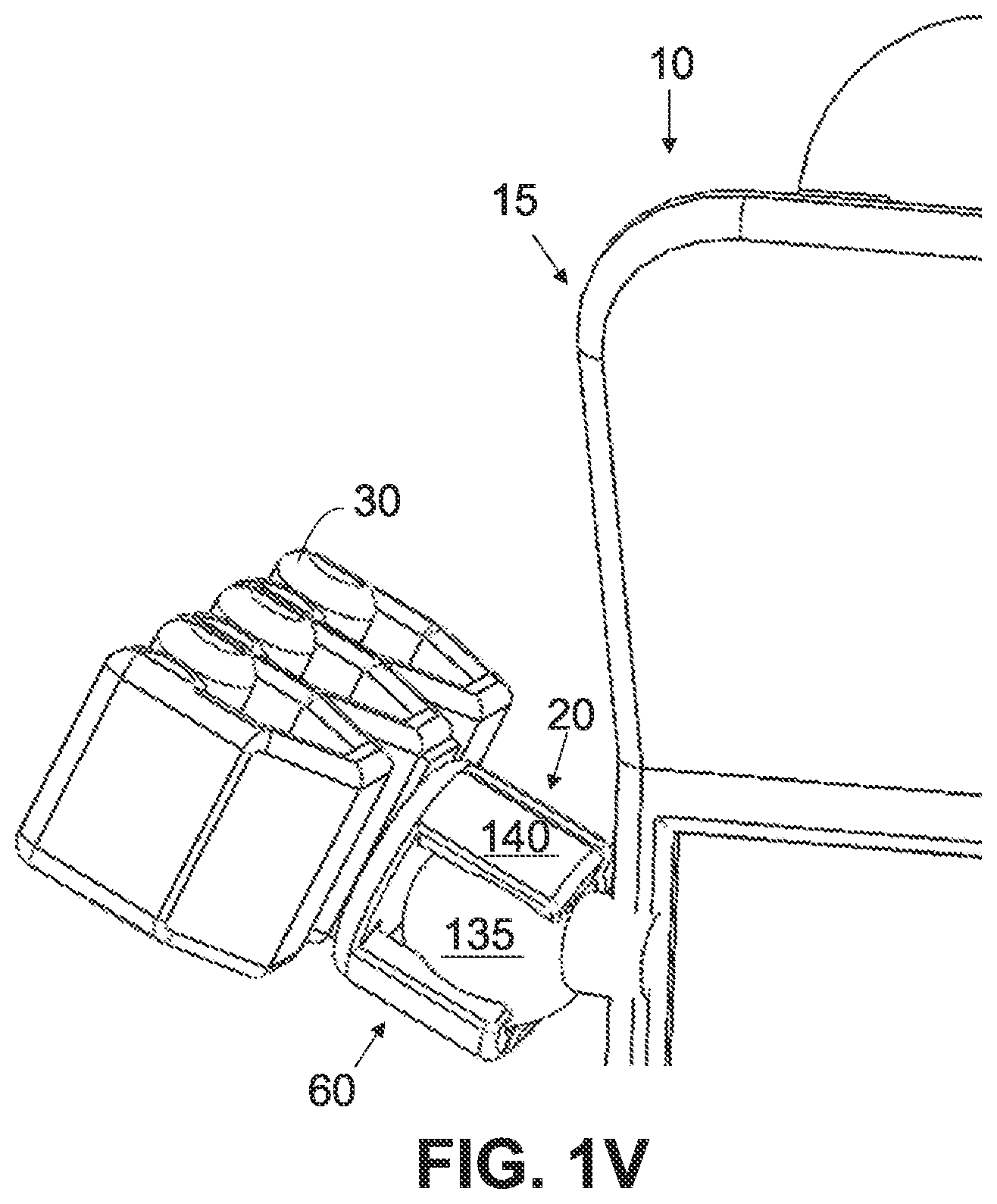 Patent US12305784 Figure 13 – Systems and methods for providing a tube and cord organization system