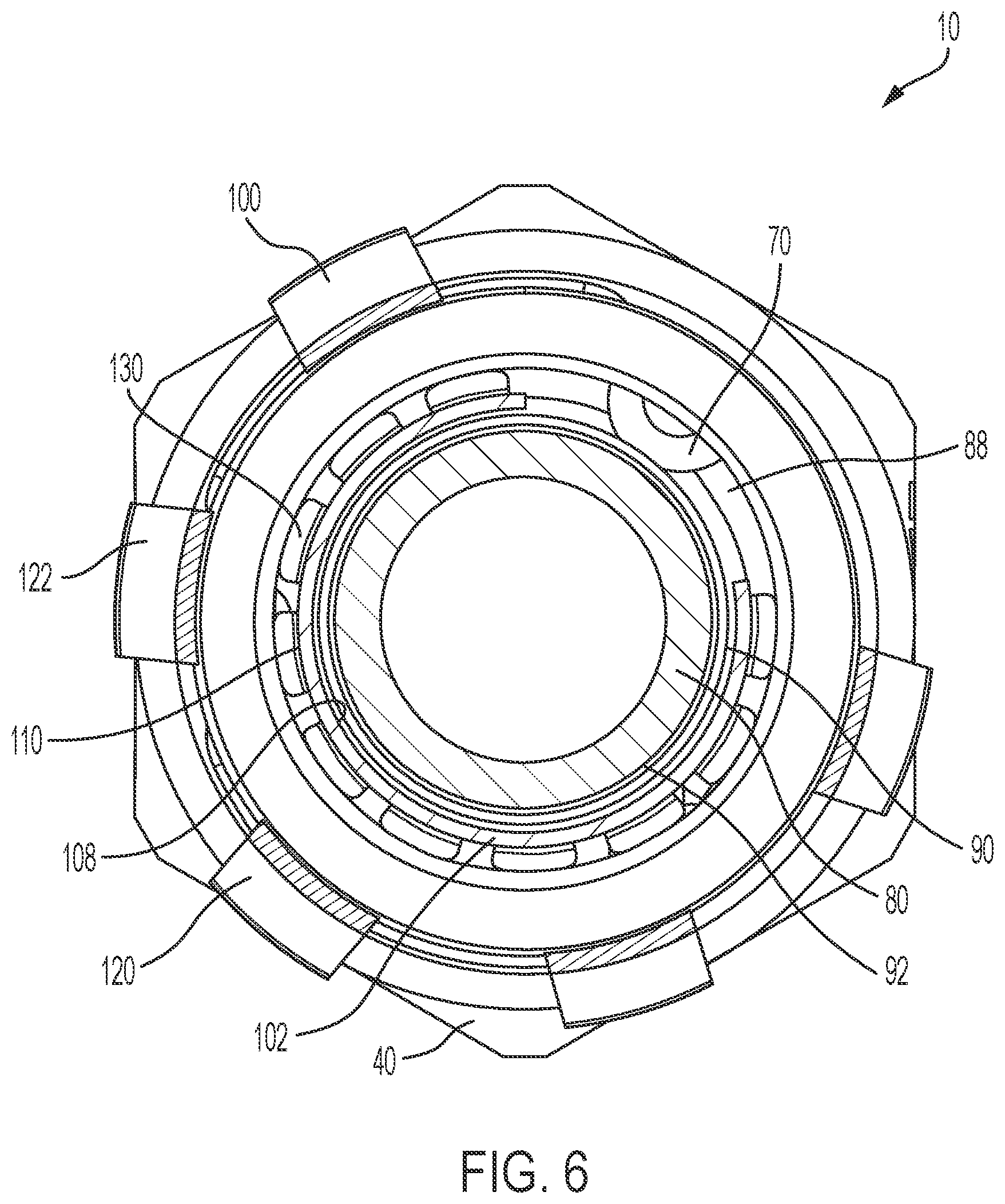 Patent US12305785 Figure 6 – Fluid connection assembly