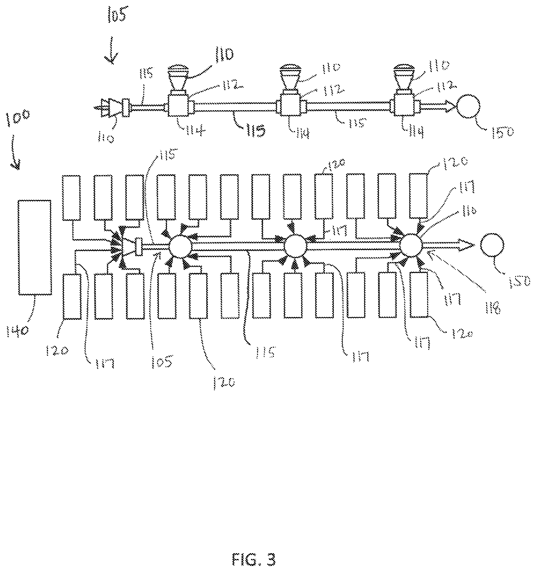 Patent US12305786 Figure 3 – System and method for a simplified high pressure monobore multiport pod missile