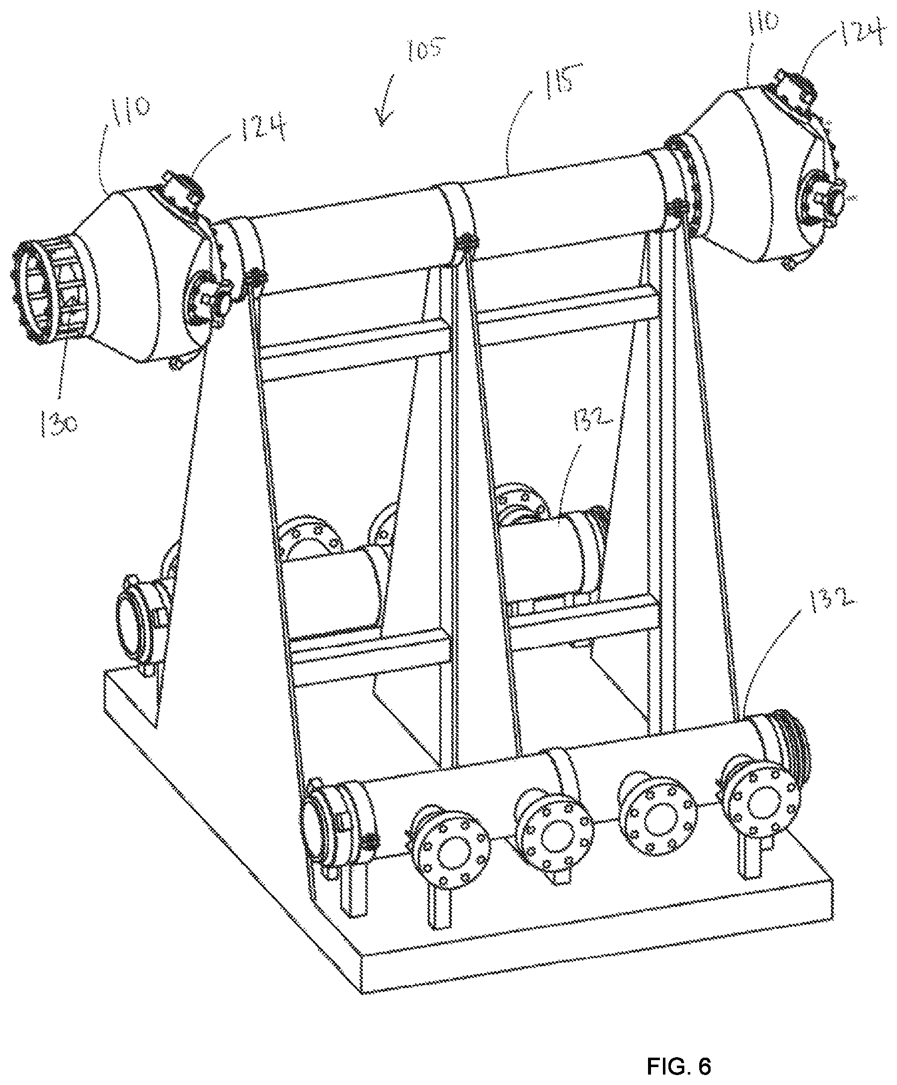 Patent US12305786 Figure 7 – System and method for a simplified high pressure monobore multiport pod missile