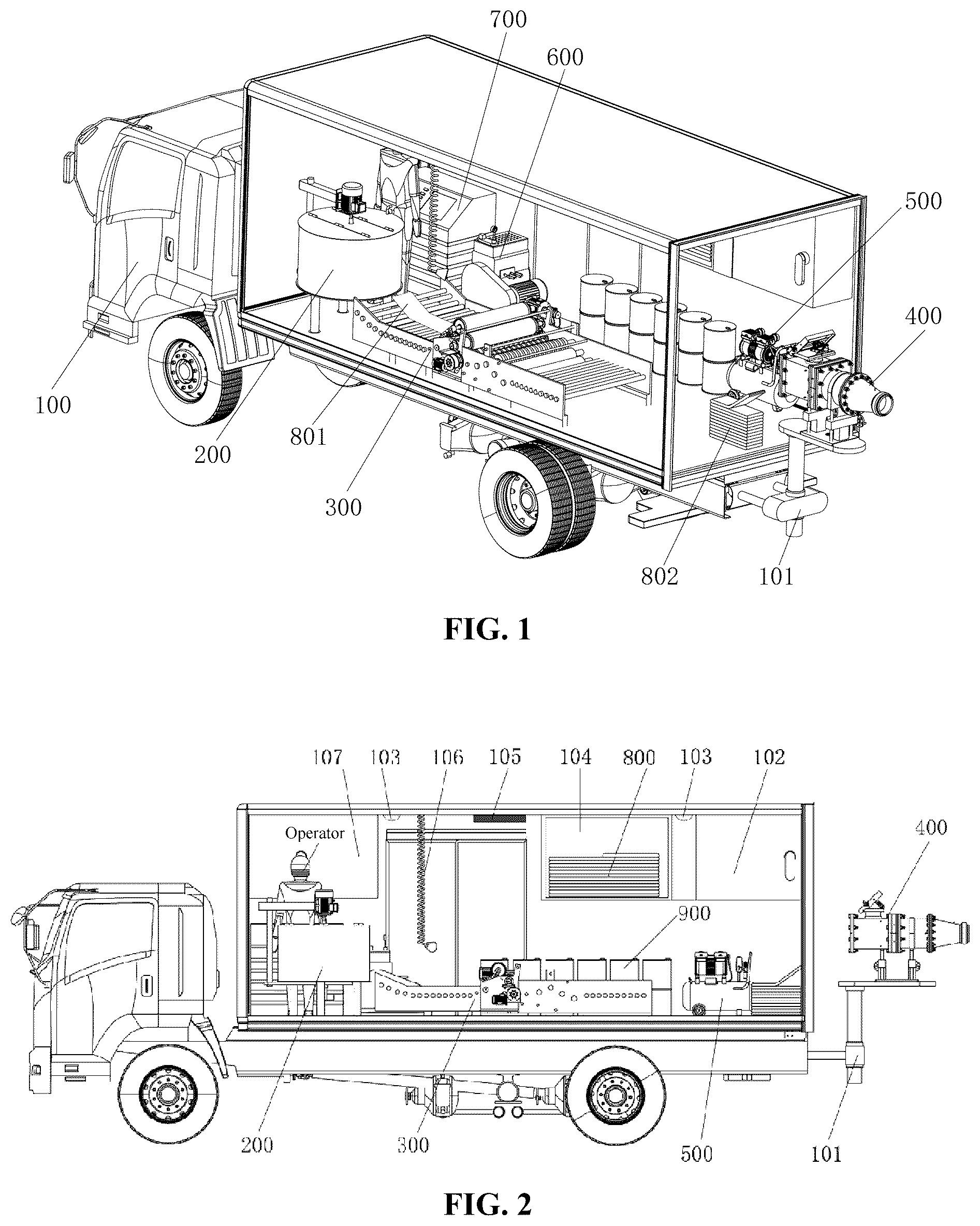 Patent US12305789 Figure 1 – Inversion lining rehabilitation equipment and method for pipe rehabilitation and reinforcement