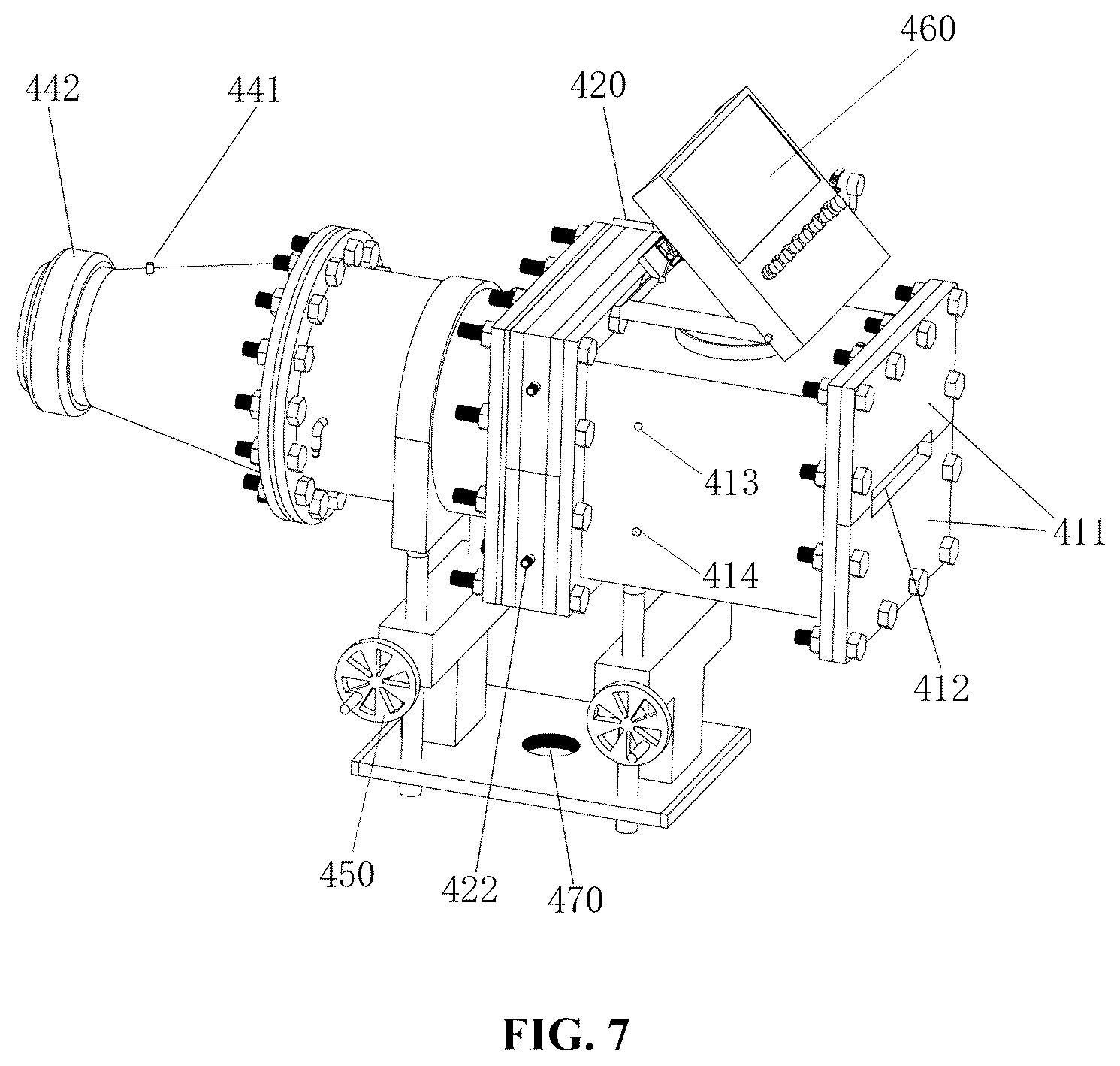 Patent US12305789 Figure 5 – Inversion lining rehabilitation equipment and method for pipe rehabilitation and reinforcement