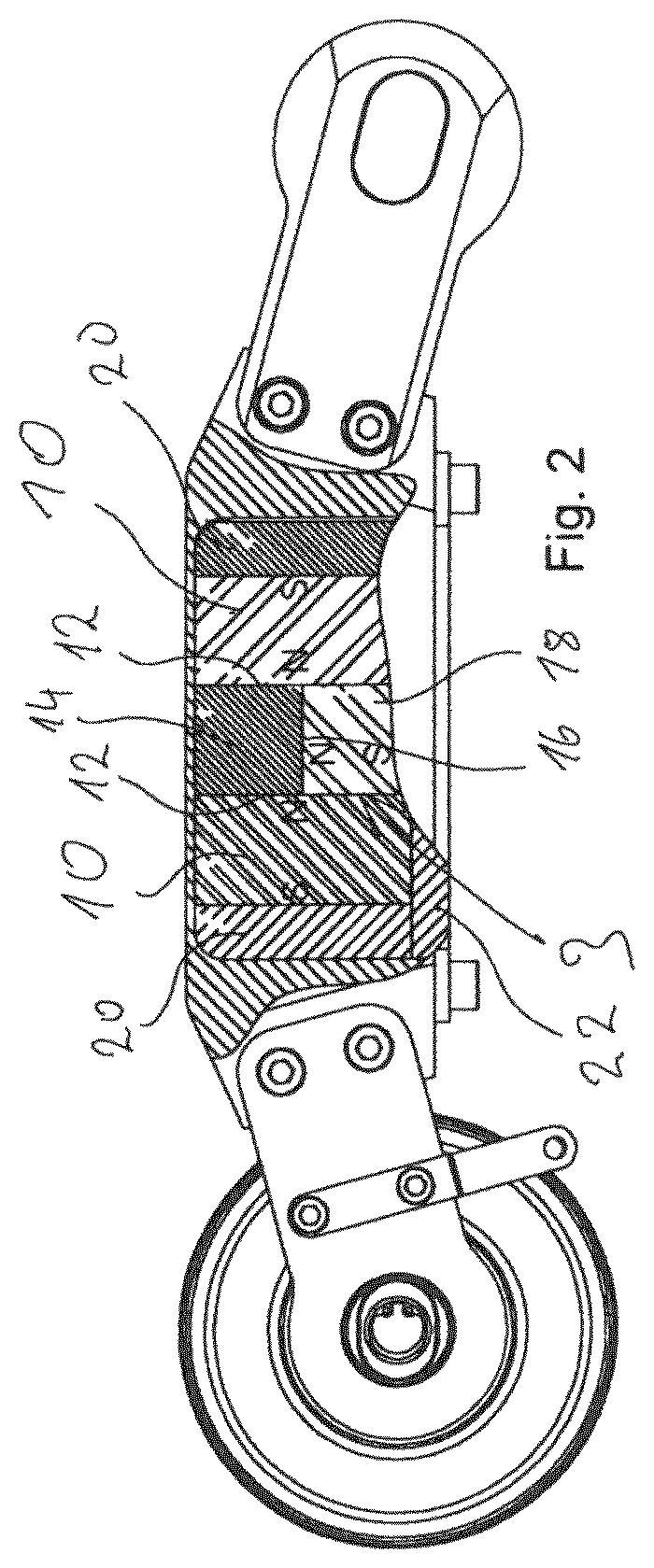 Patent US12305790 Figure 2 – Inspection or cleaning pig