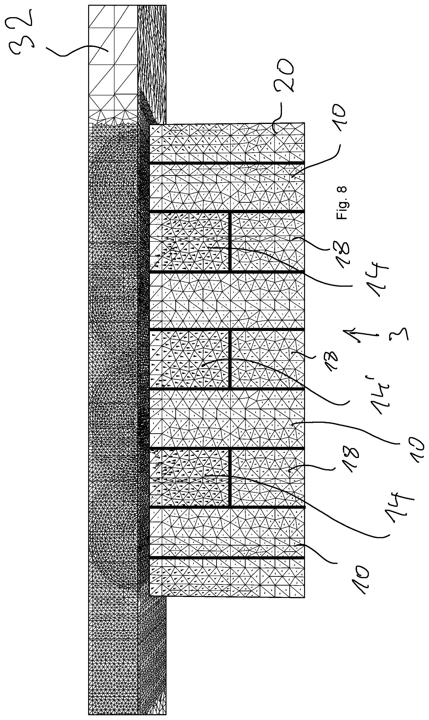 Patent US12305790 Figure 8 – Inspection or cleaning pig