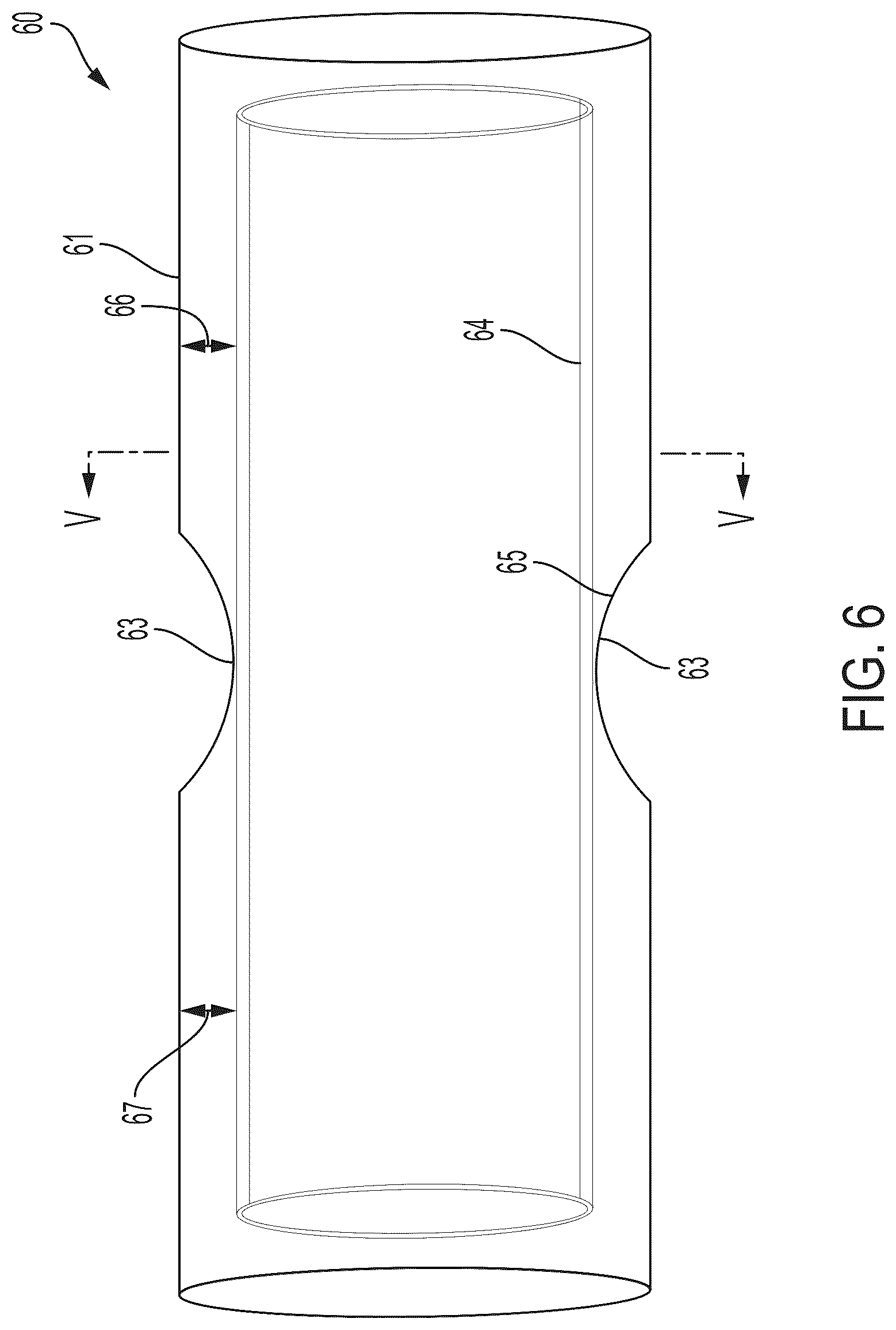 Patent US12305792 Figure 6 – Multilayer composite pipe and pipe assemblies including reflective insulation