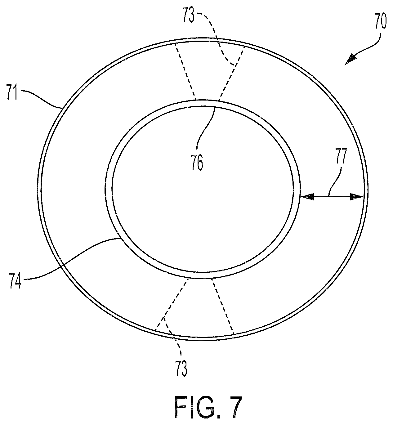 Patent US12305792 Figure 7 – Multilayer composite pipe and pipe assemblies including reflective insulation