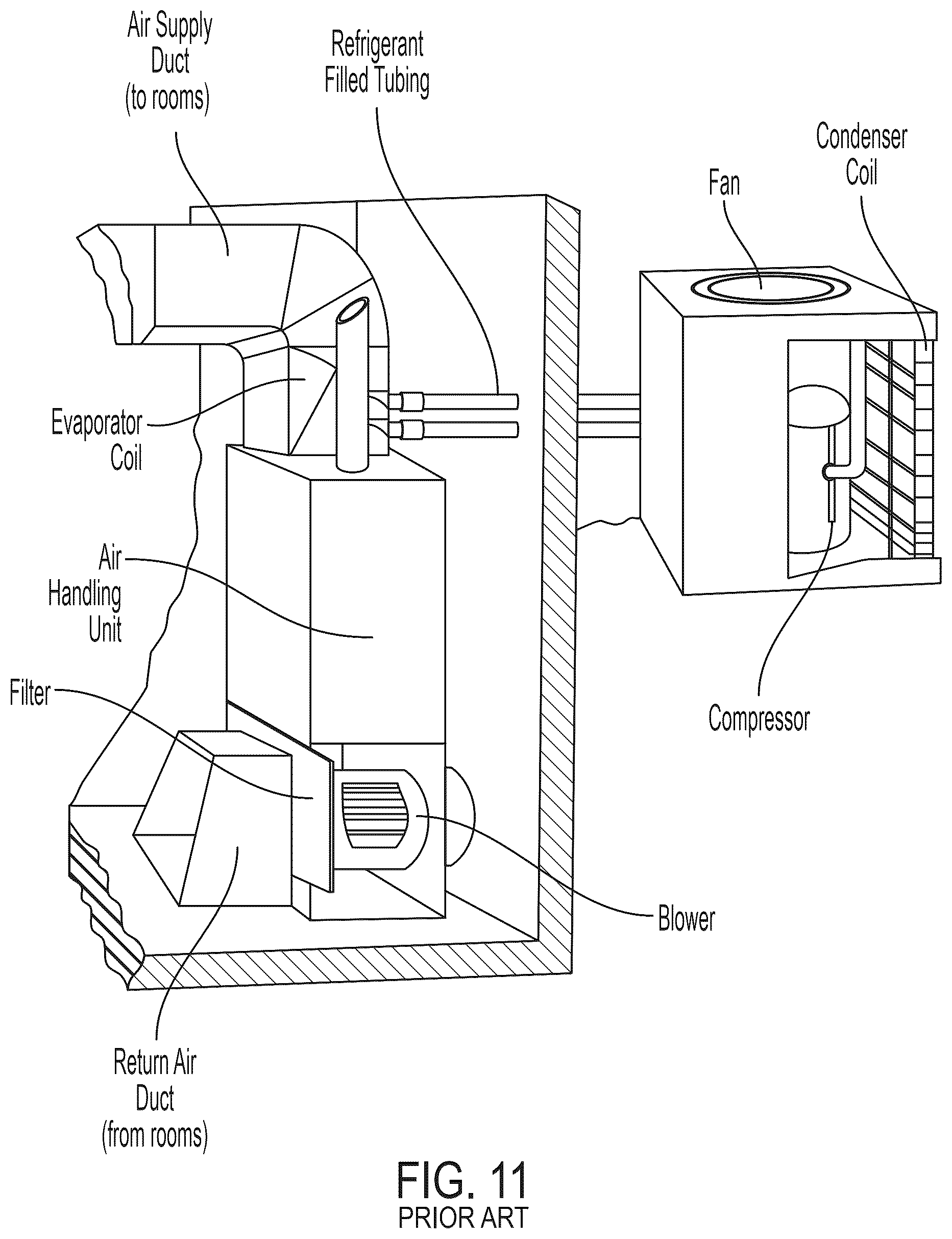 Patent US12305792 Figure 11 – Multilayer composite pipe and pipe assemblies including reflective insulation