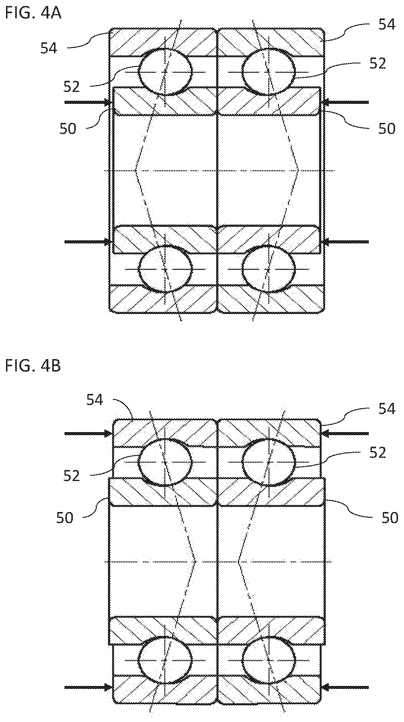 Patent US12305794 Figure 5 – Two-axis motor-driven spherical orienting mechanism