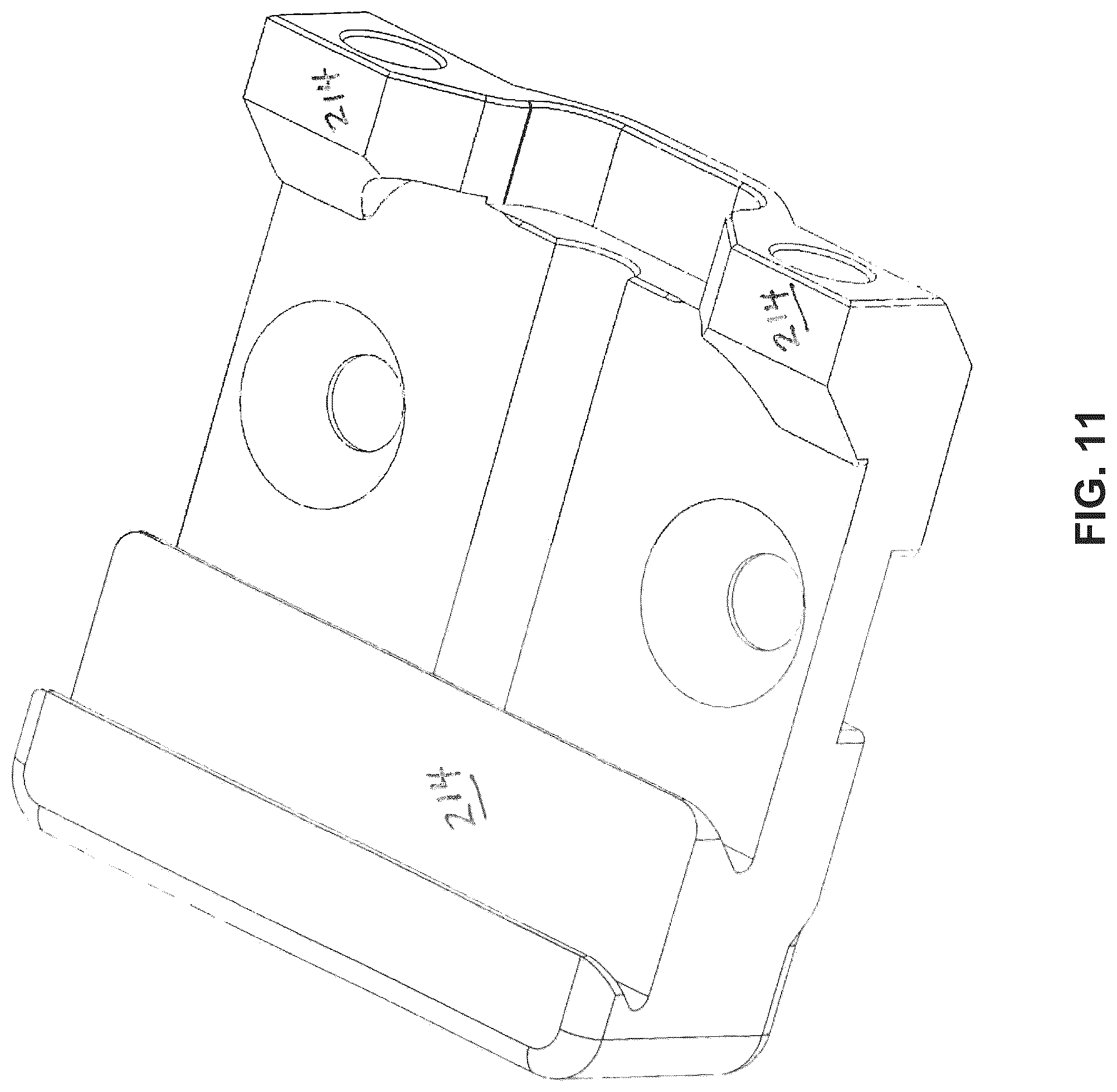 Patent US12305795 Figure 11 – Dual clamping device