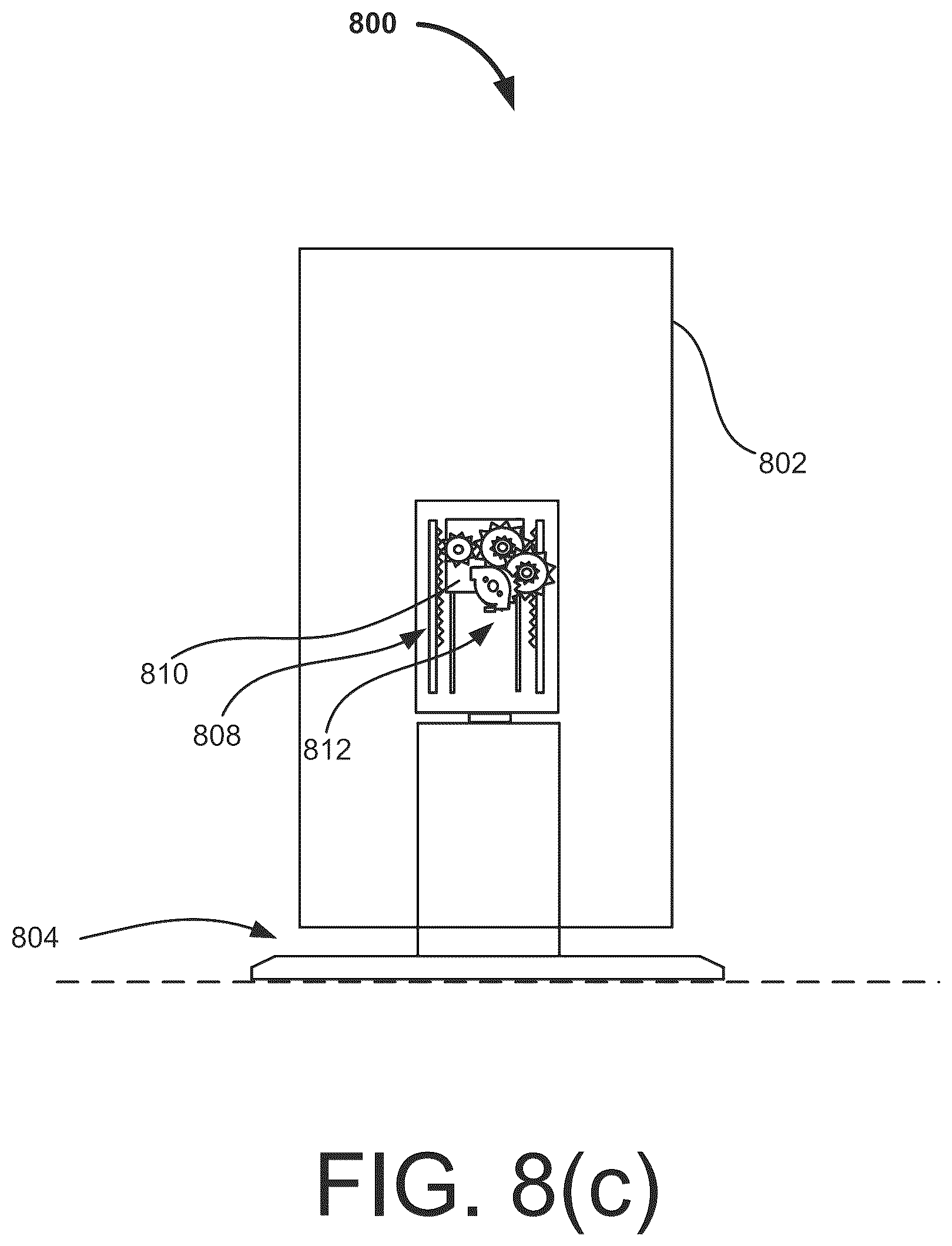 Patent US12305796 Figure 10 – Stands with gears