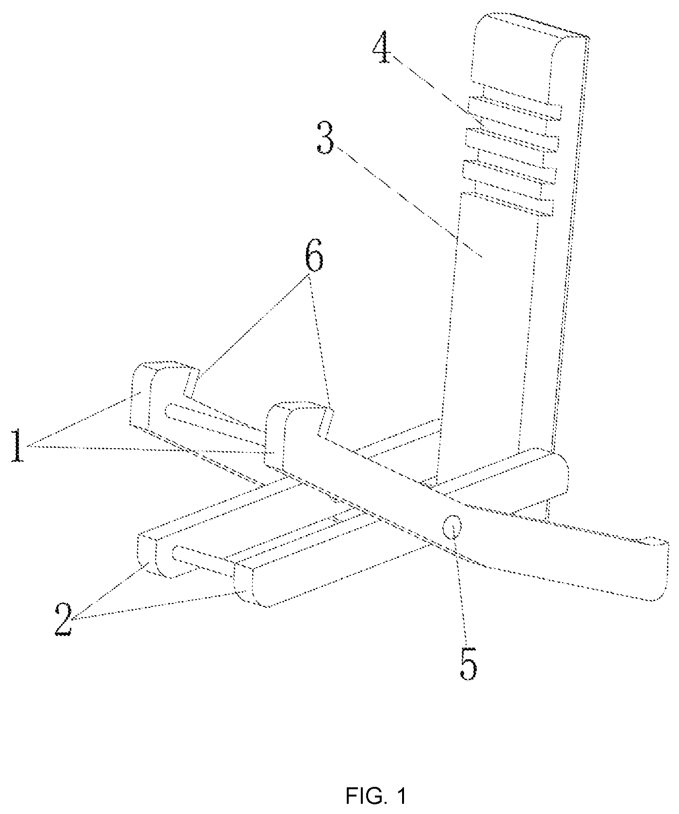 Patent US12305798 — Multifunctional guitar stand — Figure 1
