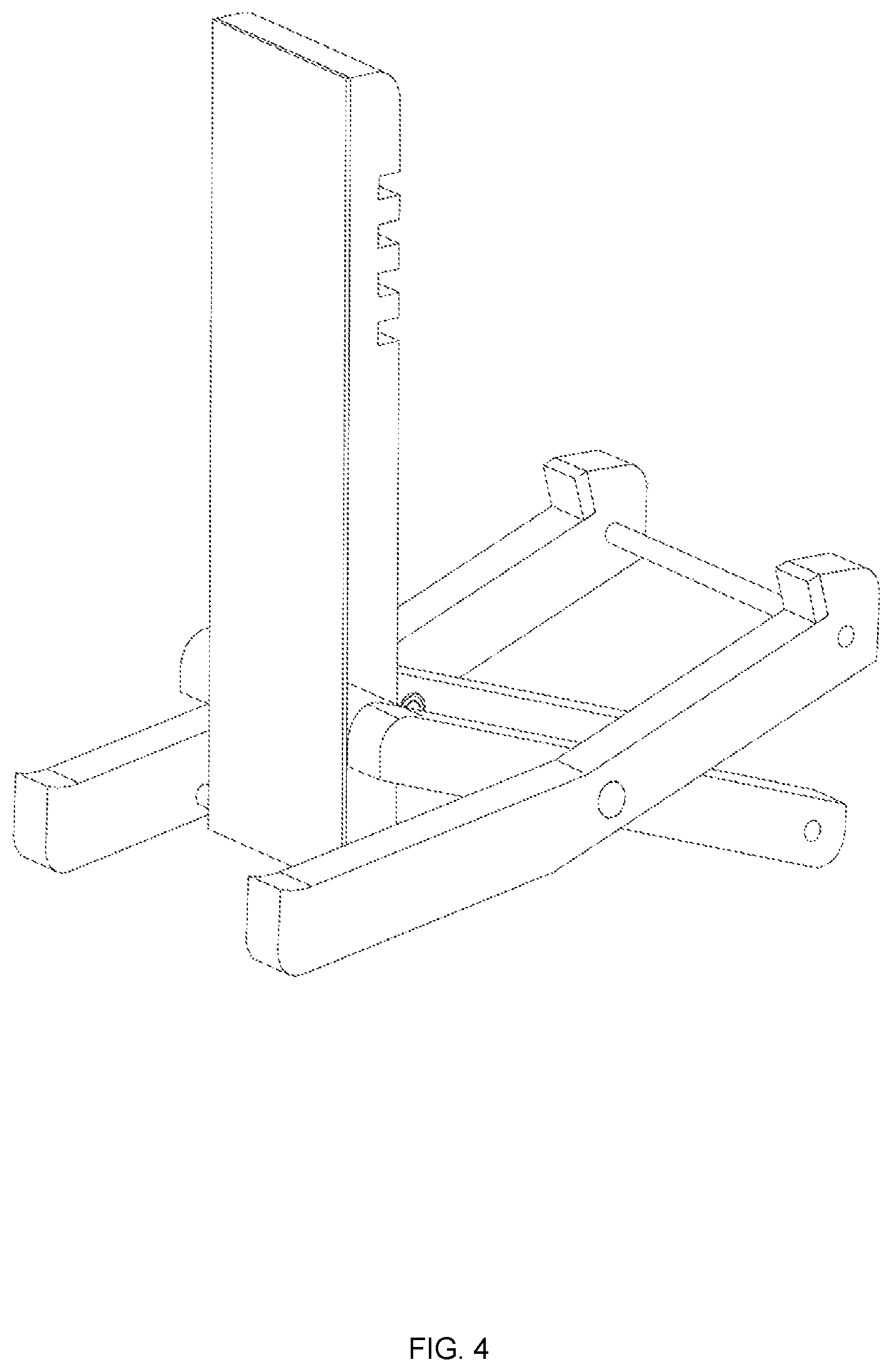 Patent US12305798 Figure 4 – Multifunctional guitar stand