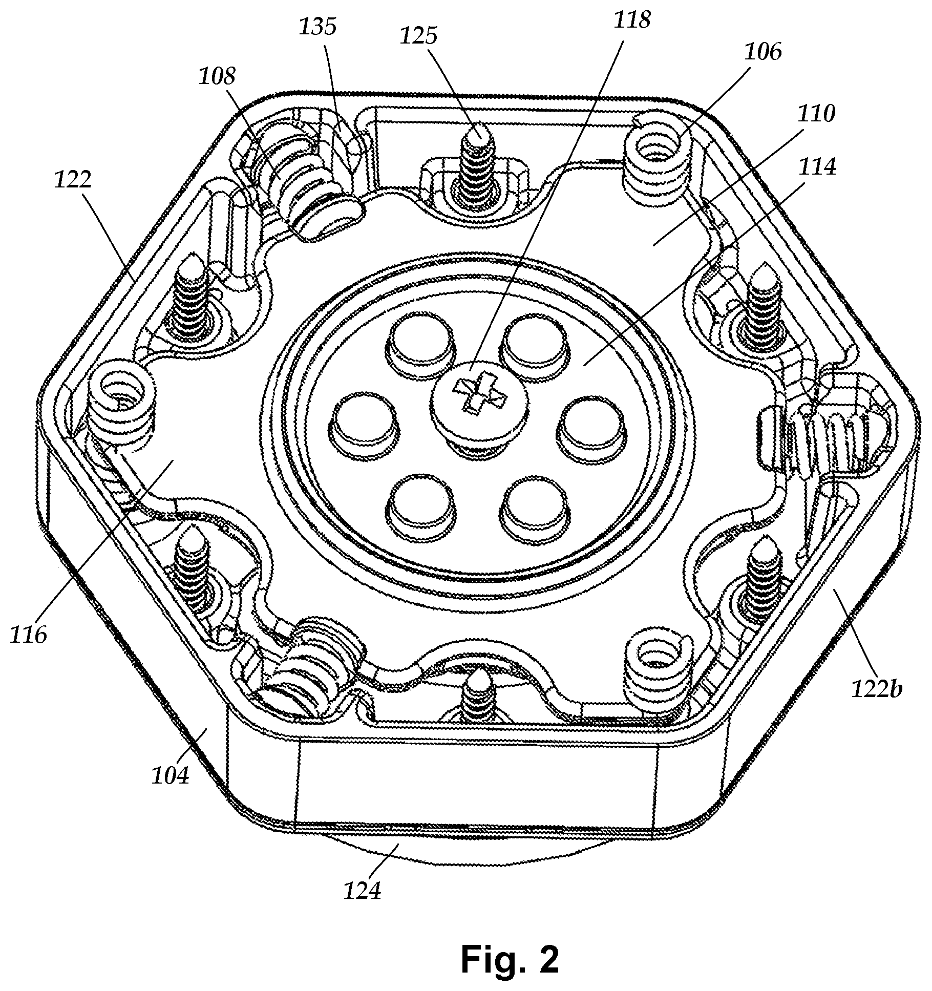 Patent US12305799 Figure 2 – Vibration dampening mounts and methods of making and using